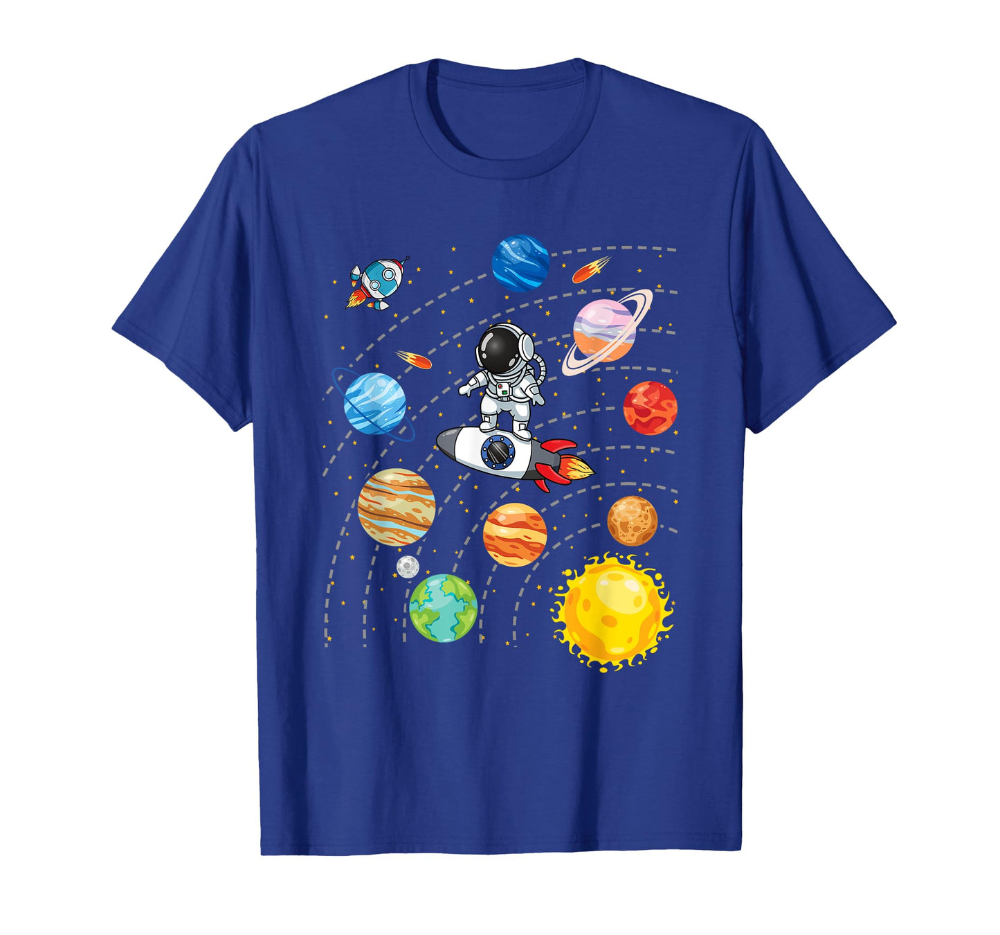 Solar System Planets Science Space Astronaut Universe Galaxy T-Shirt