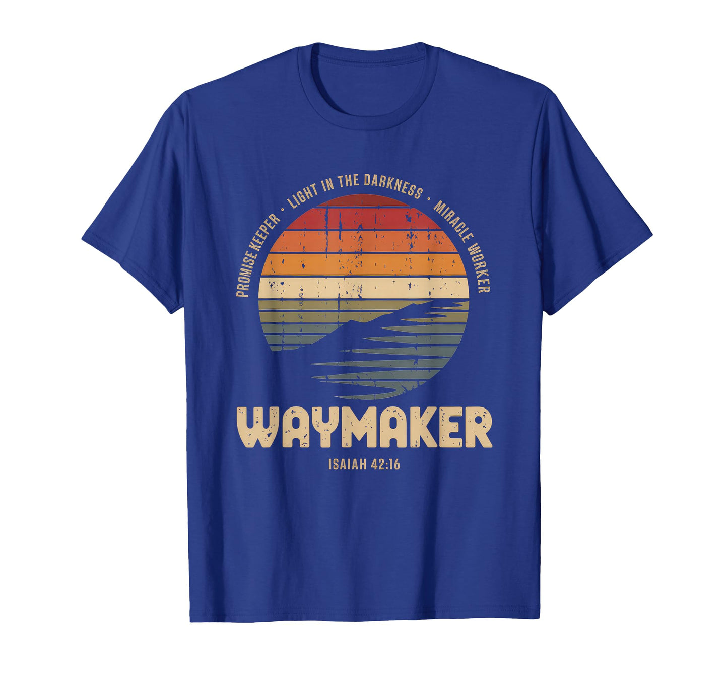Waymaker Tshirt Promise Keeper Miracle Worker God Christian T-Shirt
