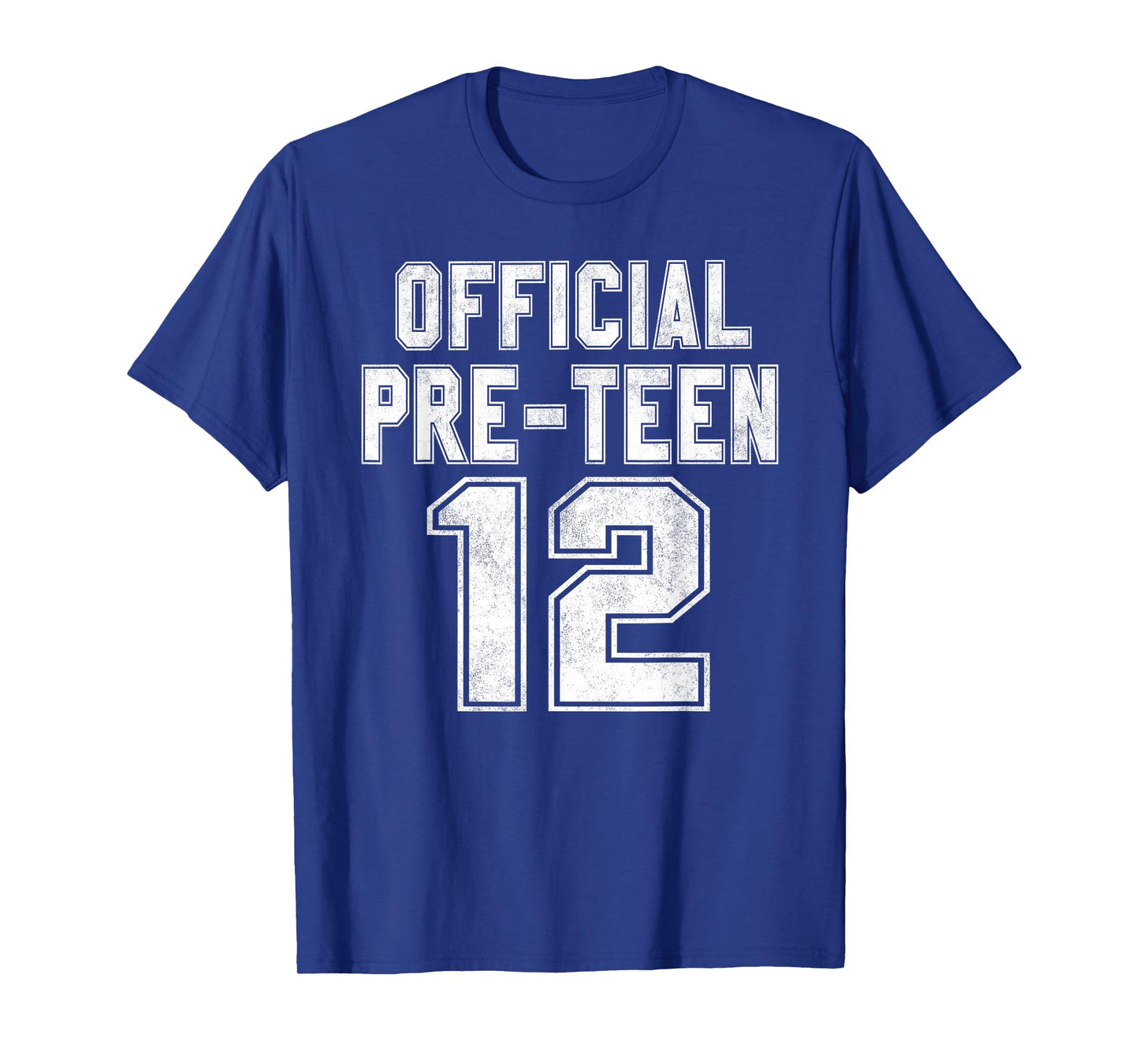 12 Official Pre-Teen 12th Birthday Boy Gifts 12 Year Old T-Shirt