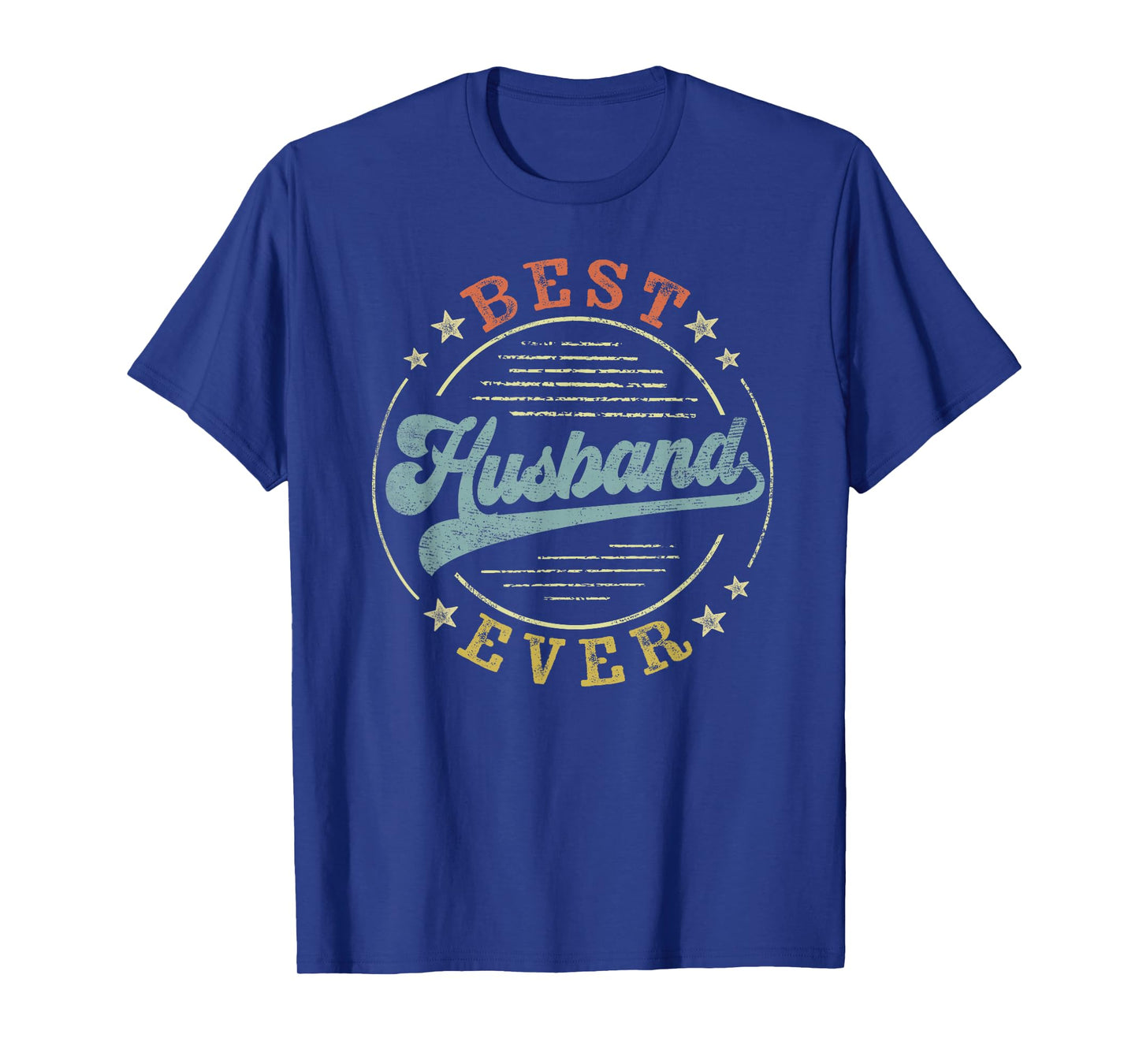 Best Husband Ever Father's Day Husband Gifts Vintage Emblem T-Shirt