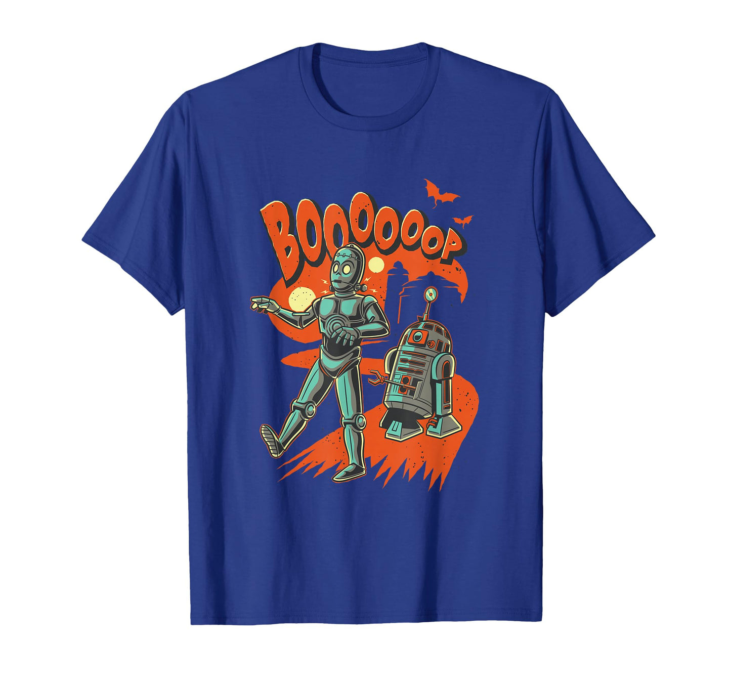 Star Wars Halloween BOOOOOP Monster Droids Vintage T-Shirt
