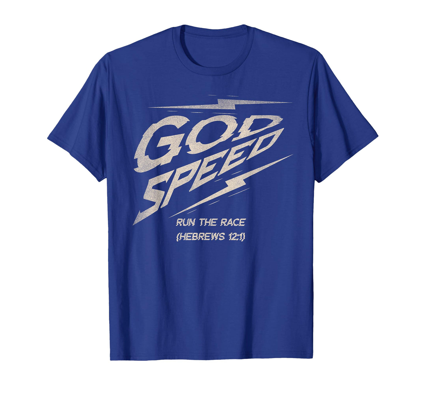 God Speed Run The Race Running Tee T-Shirt