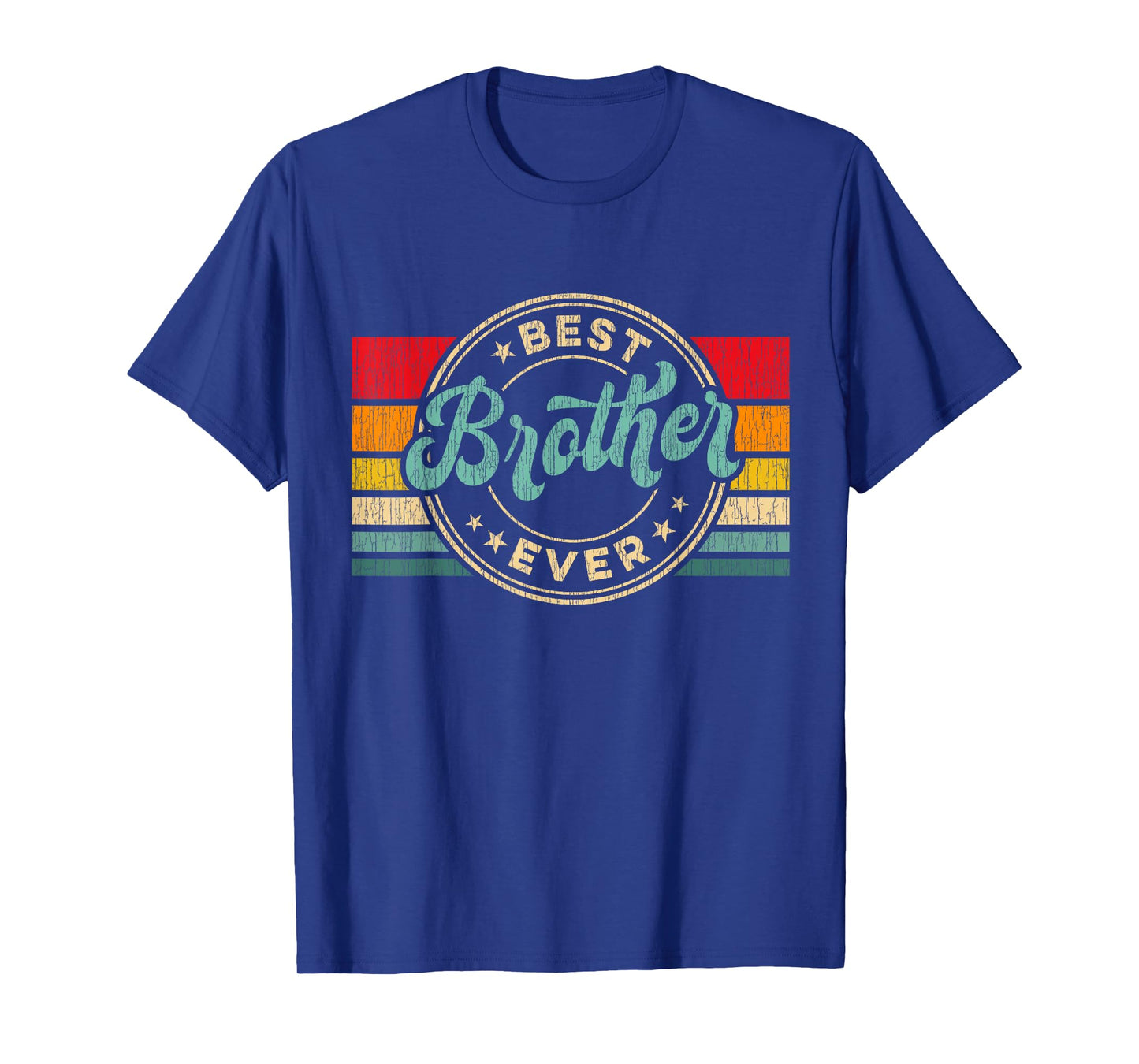 Best Brother Ever Vintage Retro Brother Gift Idea T-Shirt