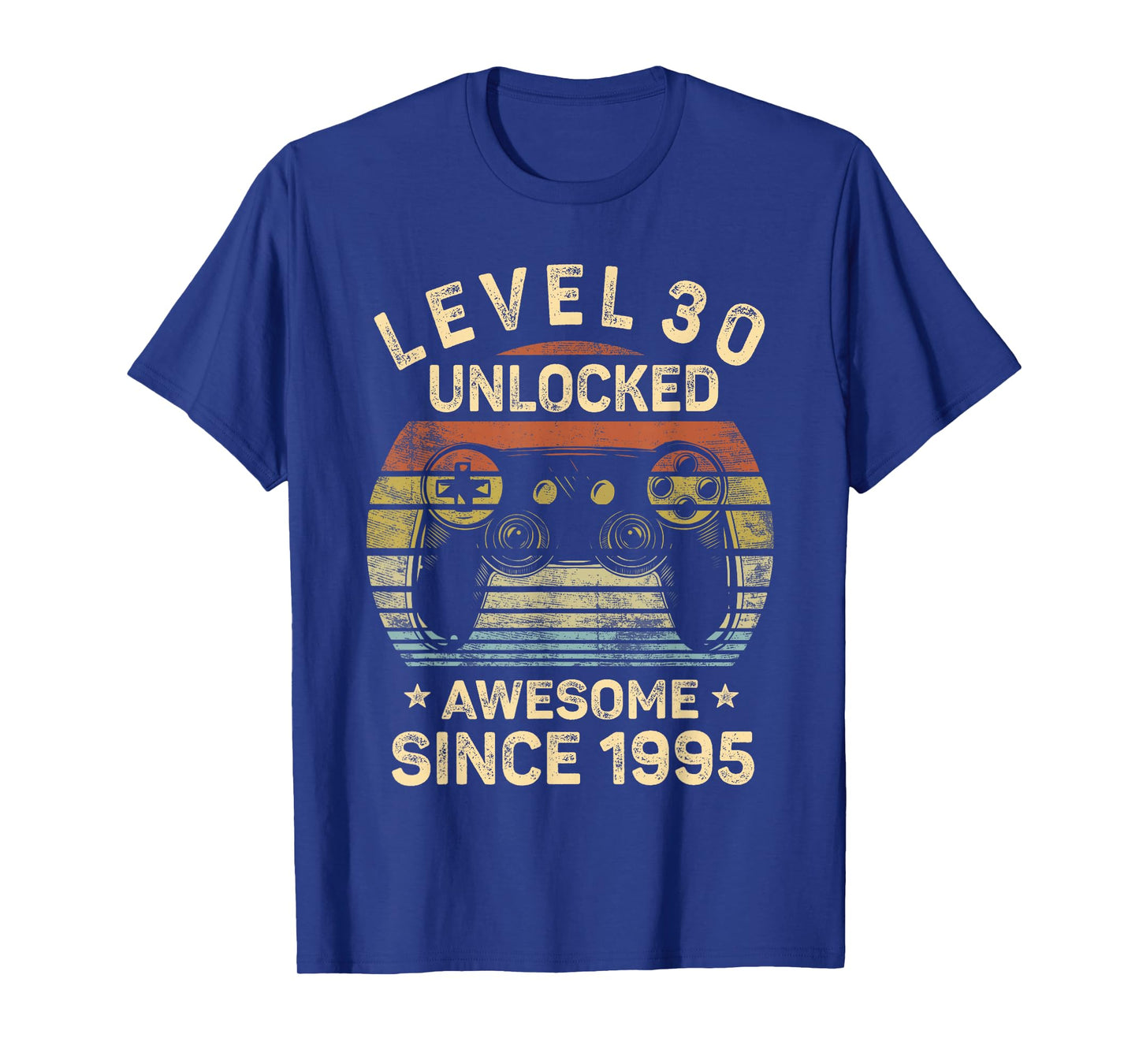 Level 30 Unlocked 30th Birthday 30 Year Old Gifts Gamer Bday T-Shirt