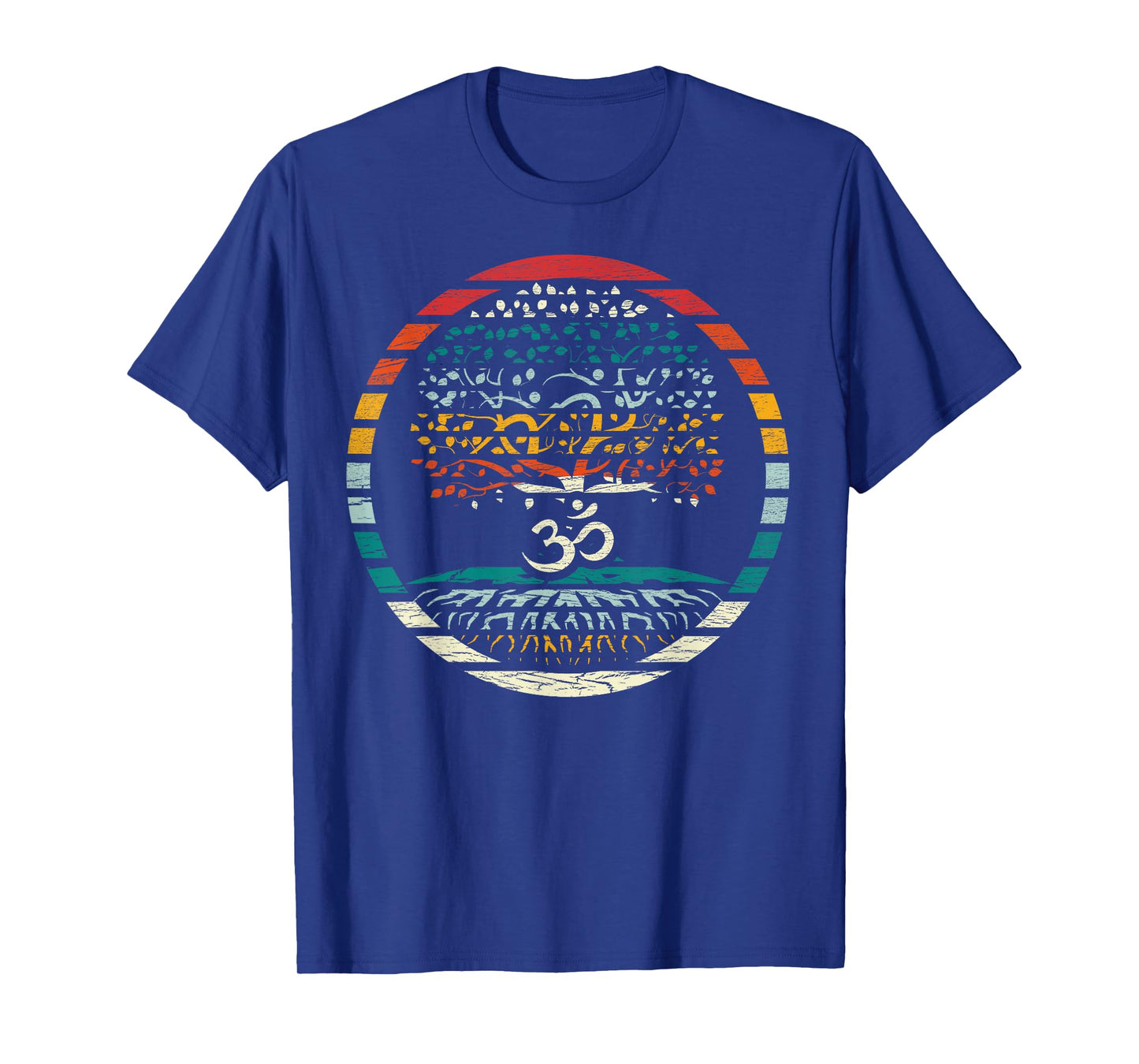 Tree of Life Shirt with Om Symbol Yoga Om Tee T-Shirt