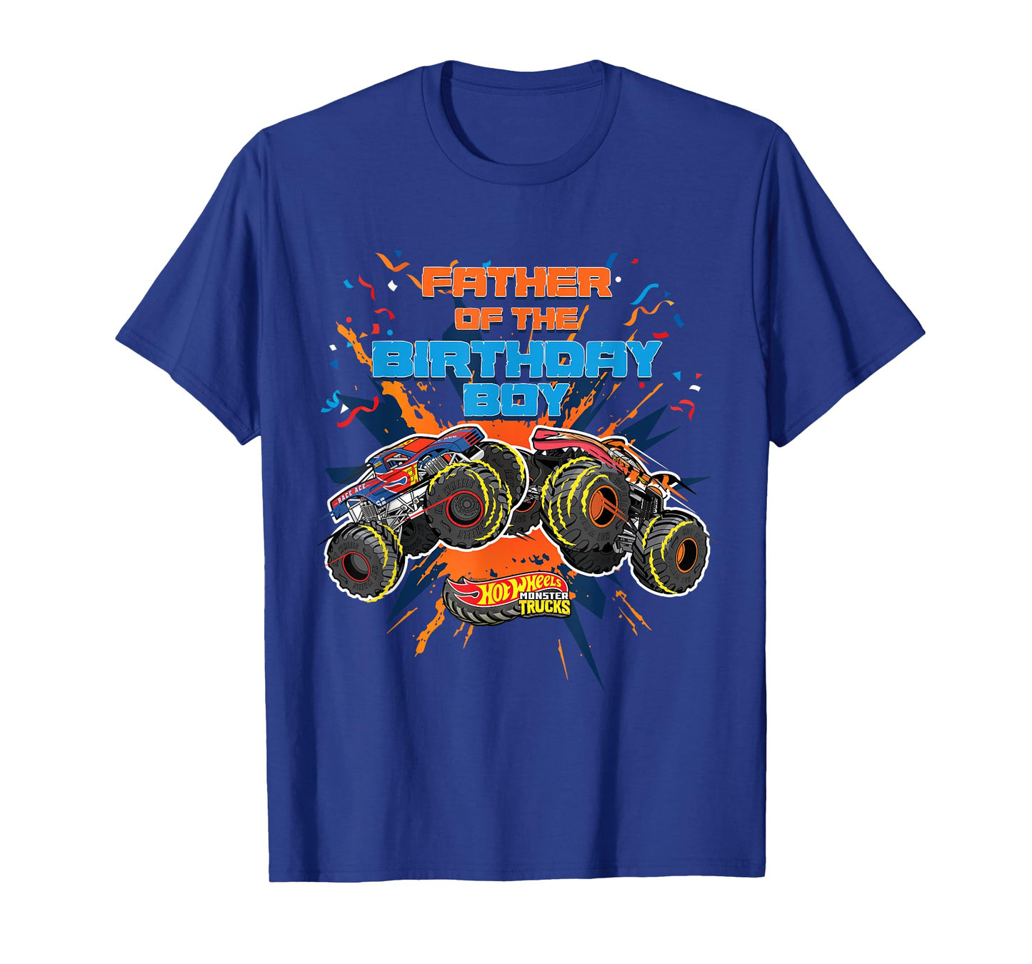 Hot Wheels Monster Trucks - Father of Birthday Boy T-Shirt