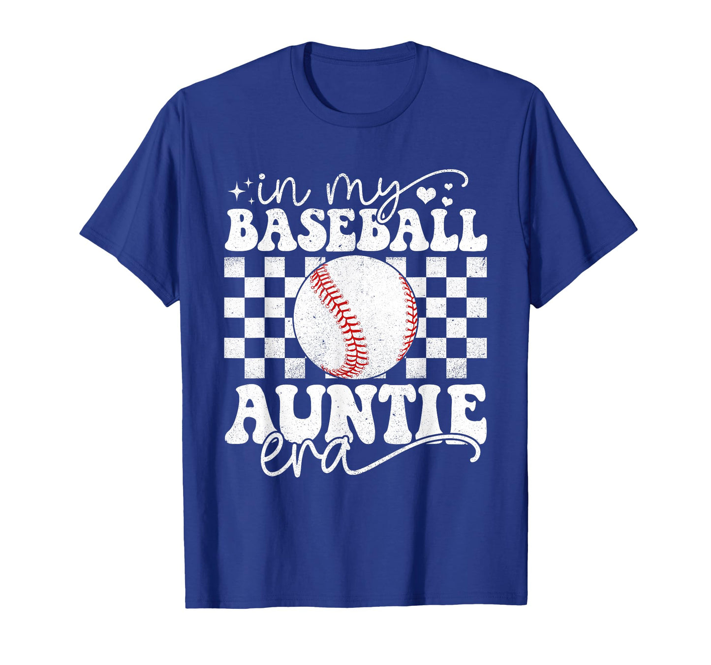 In My Baseball Auntie Era Funny Baseball Auntie Mother's Day T-Shirt