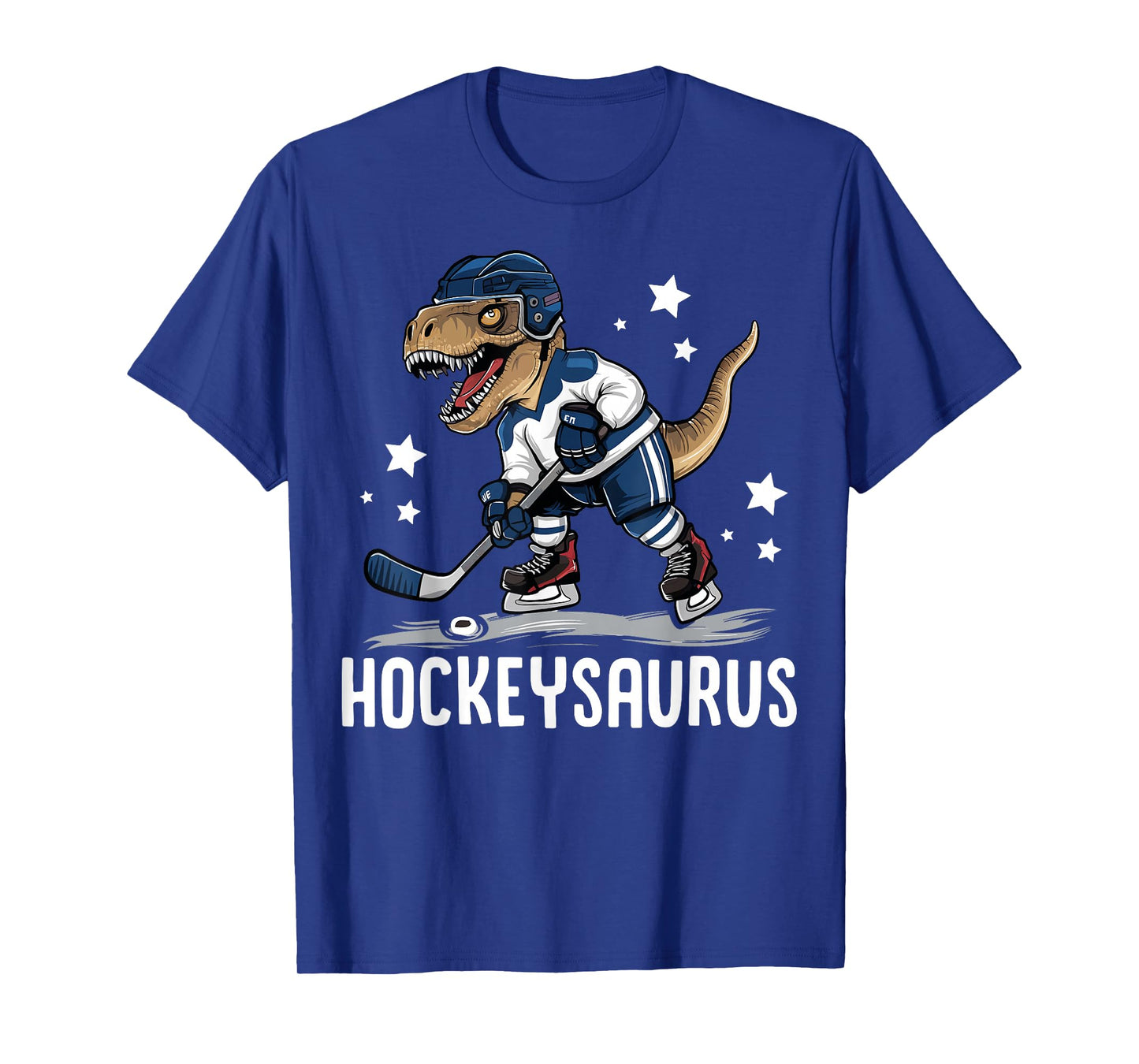 Hockeysaurus Funny Dinosaur Hockey Kids Hockey Boy T-Shirt