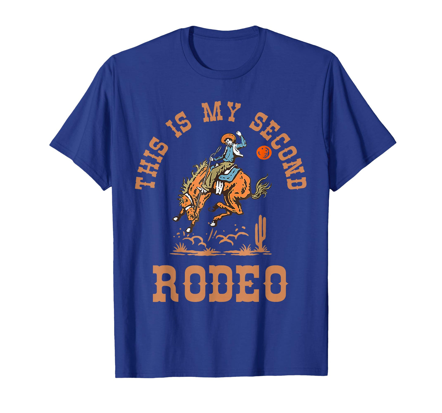This is My Second Rodeo Western 2nd Birthday Boy Cowboy Kids T-Shirt