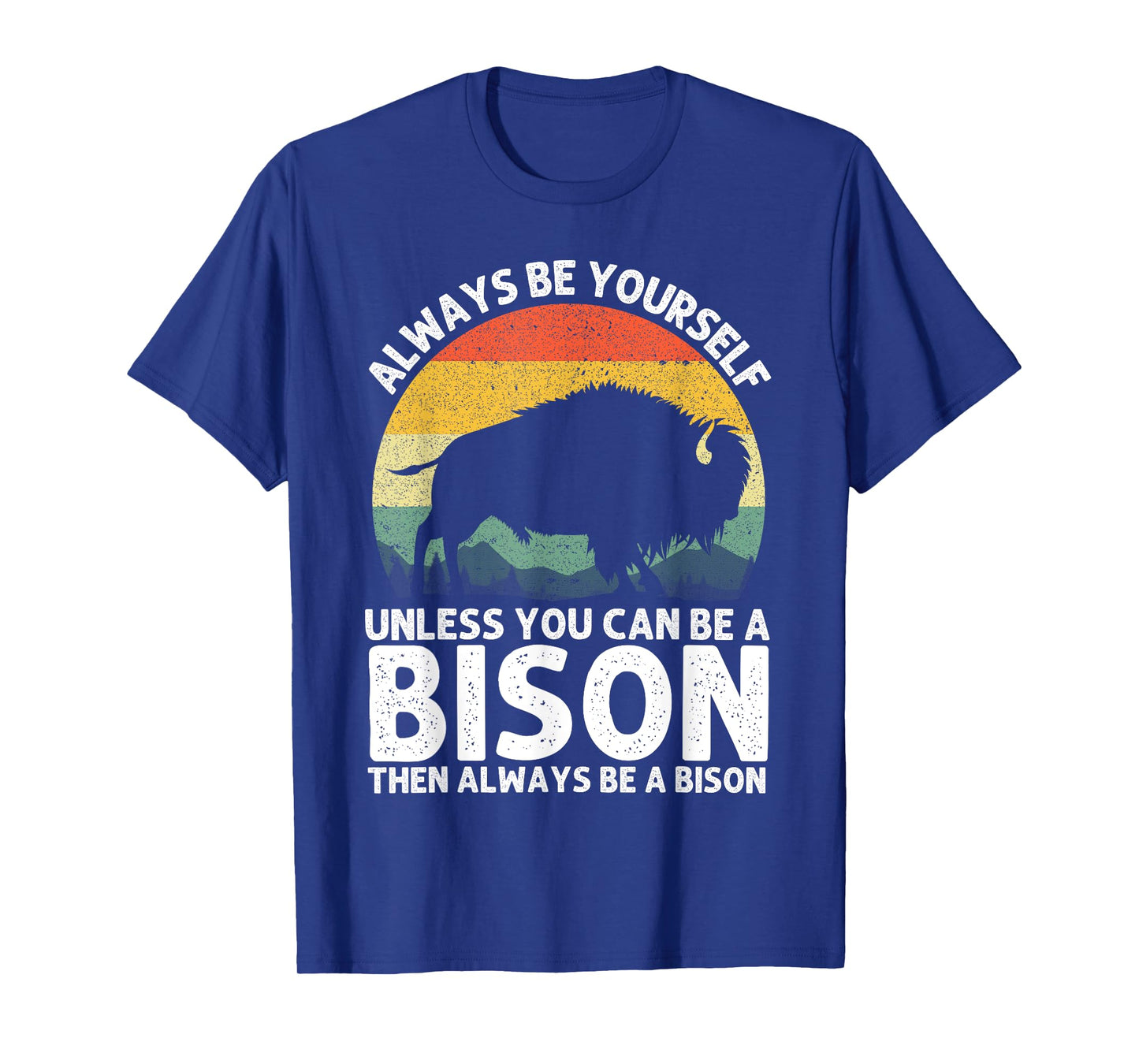 Cool Bison Design for Men Women Buffalo Animal Lovers Bison T-Shirt
