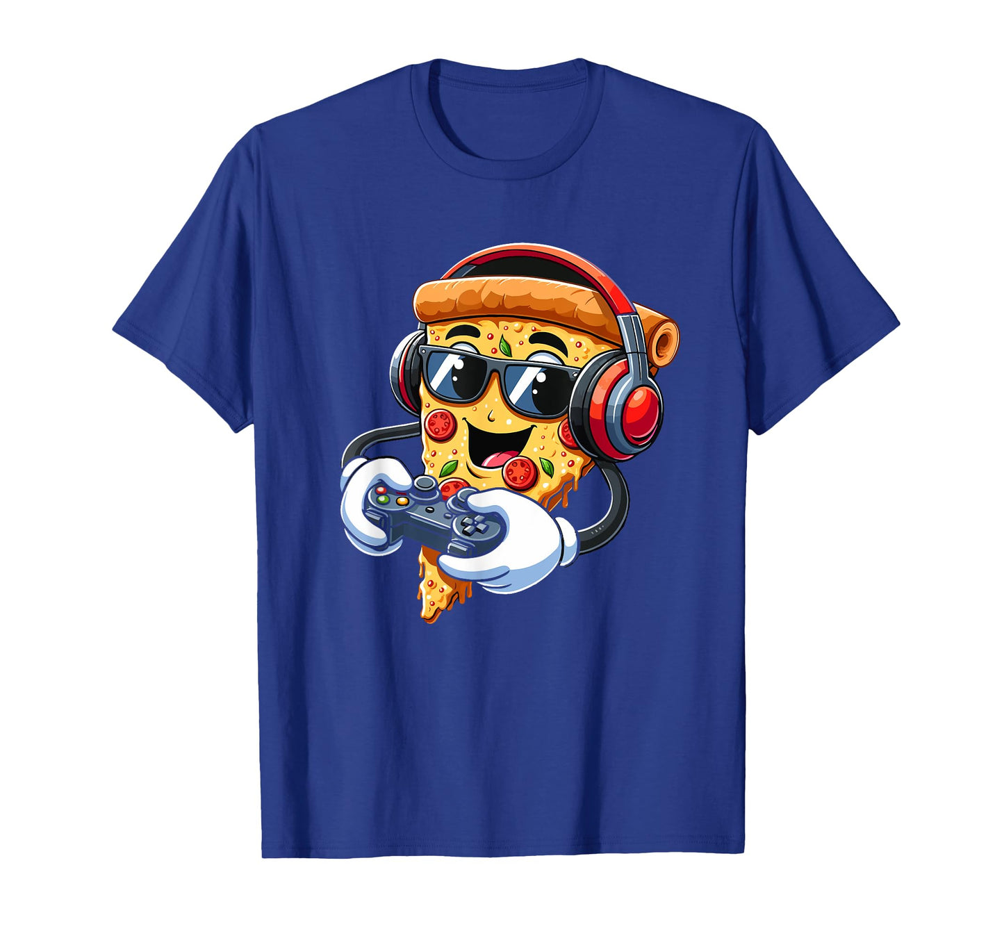 Gamer Pizza Video Gaming Boy Enthusiast Gamer Teen T-Shirt
