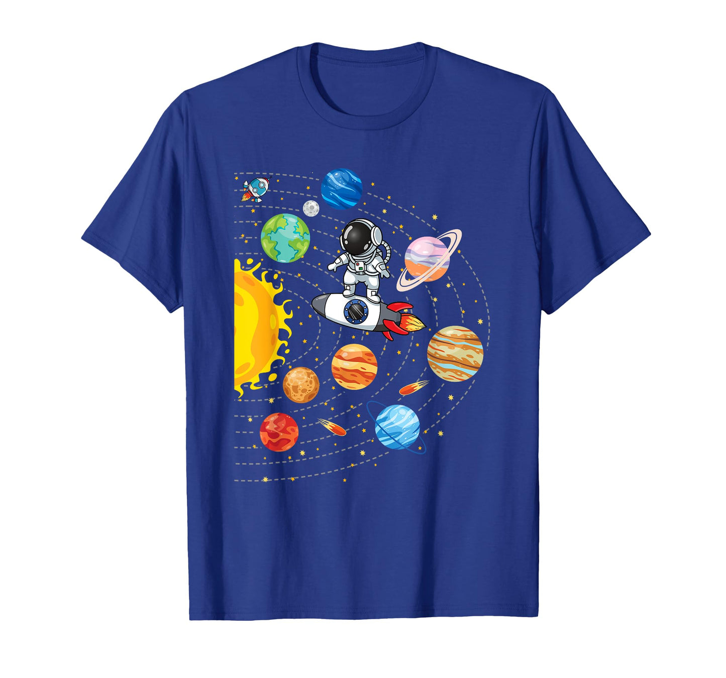 Solar System Planets Science Space Astronaut Universe Galaxy T-Shirt