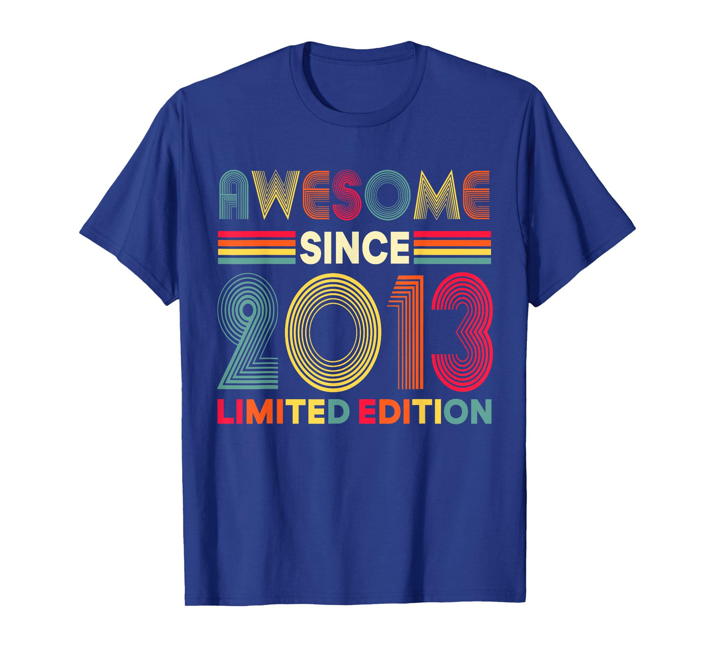 Awesome Since 2013 Limited Edition 13th Birthday Decorations T-Shirt