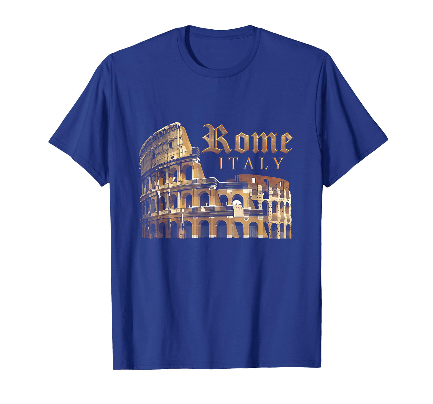 Retro Vintage Roma Italia Colosseum Souvenirs Rome Italy T-Shirt