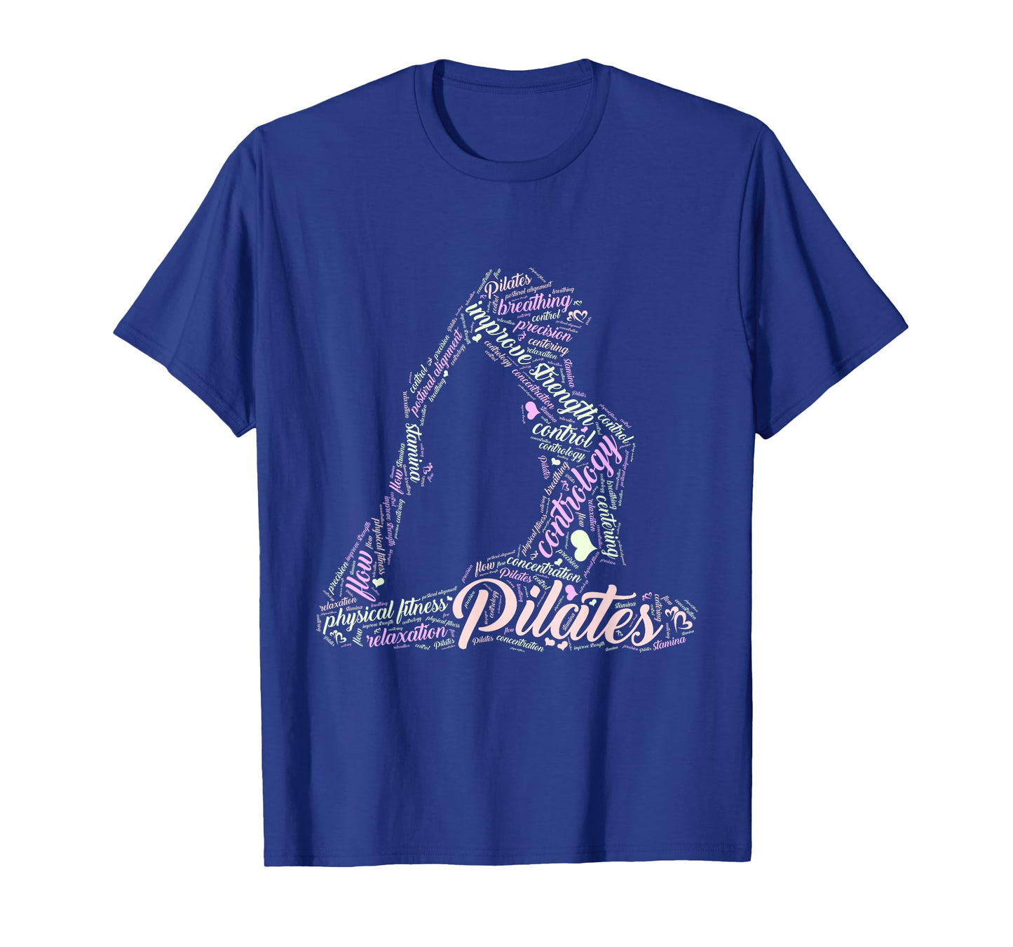 Pilates Wordcloud B T-Shirt