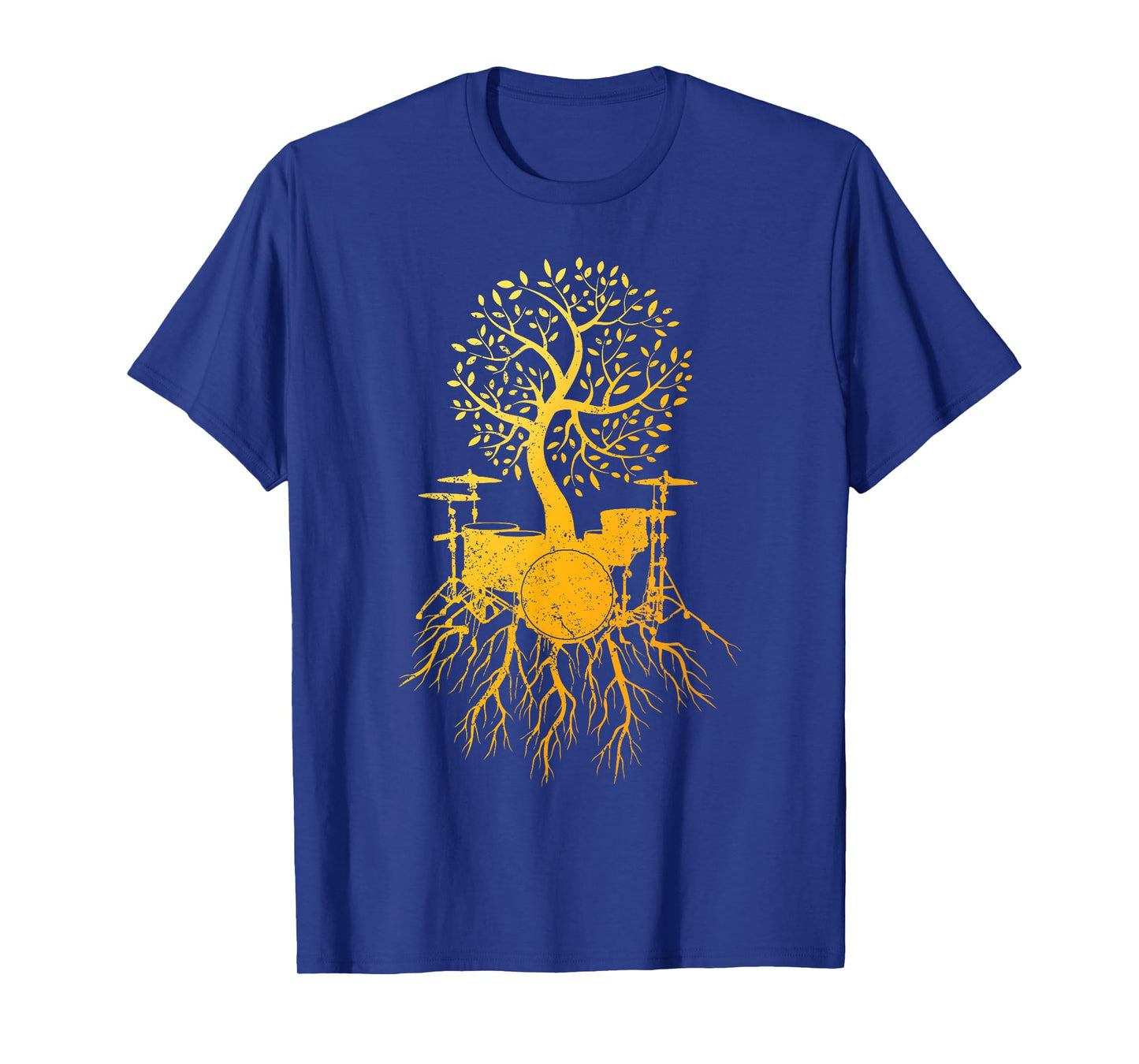 Cool Drum Set Art For Men Women Drummer Music Drumming Lover T-Shirt