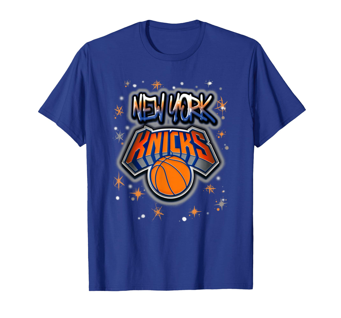 NBA New York Knicks Airbrush Logo T-Shirt