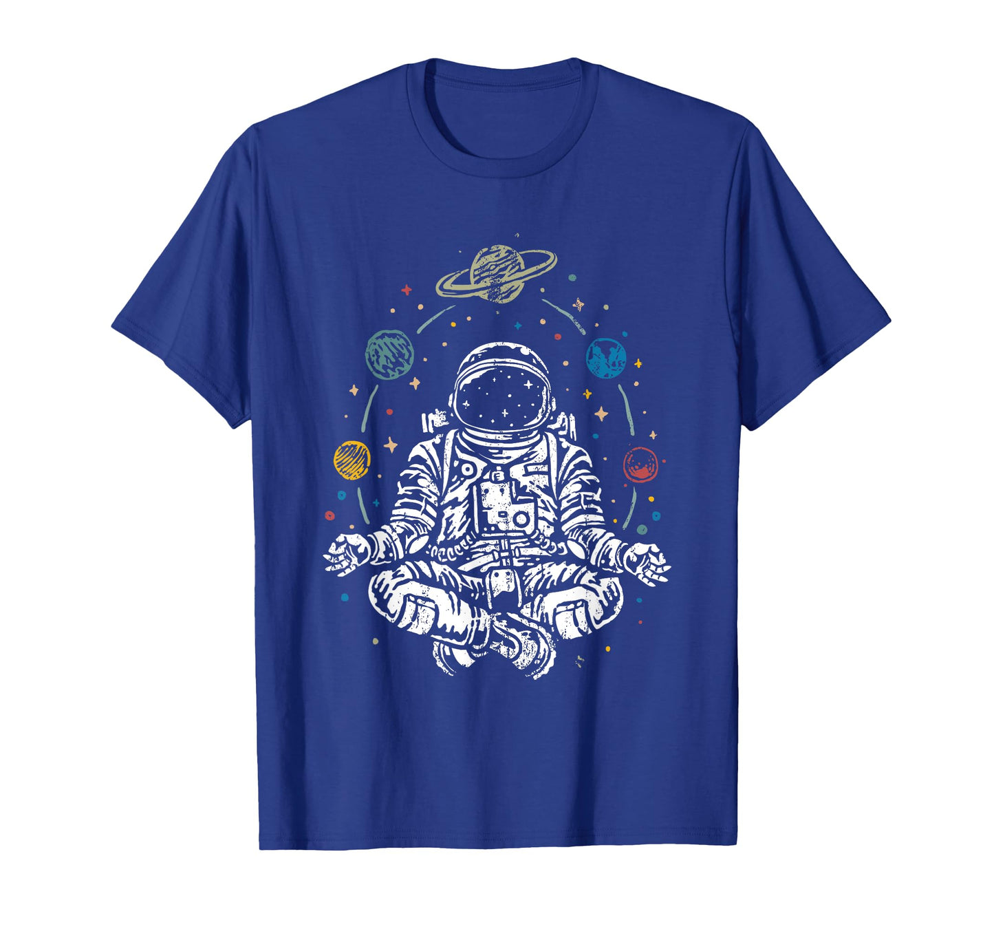 Namaste Planet Outer Space Cosmonaut Yoga Gift Astronaut T-Shirt