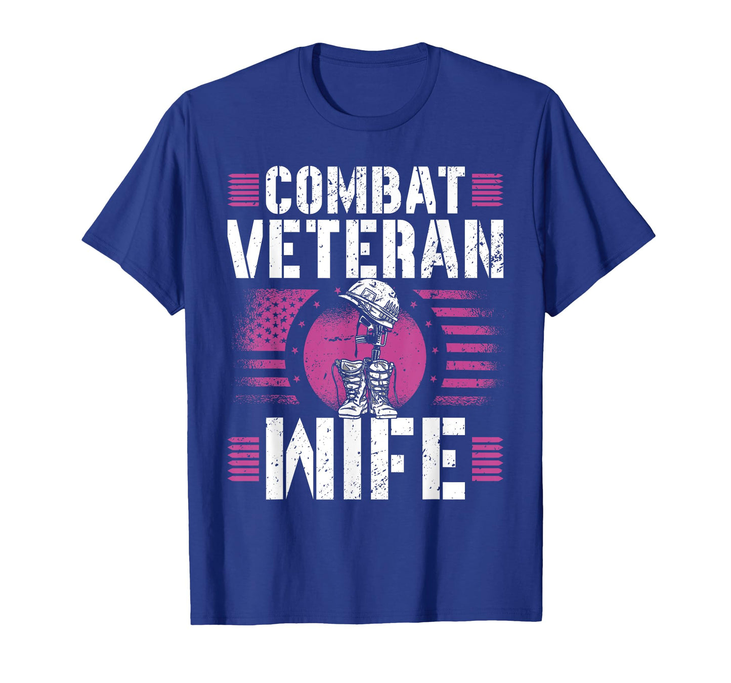 Combat Veteran Wife Veteran's Day Veterans Combat Veteran T-Shirt