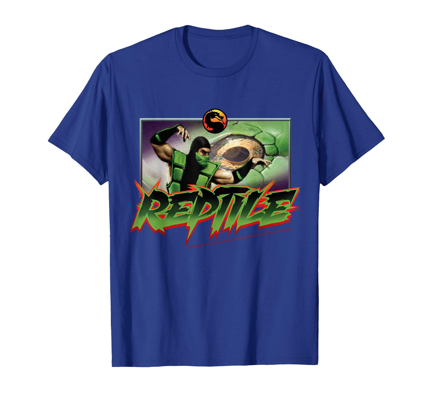 Reptile Mortal Combat Merch Iconic Design T-Shirt