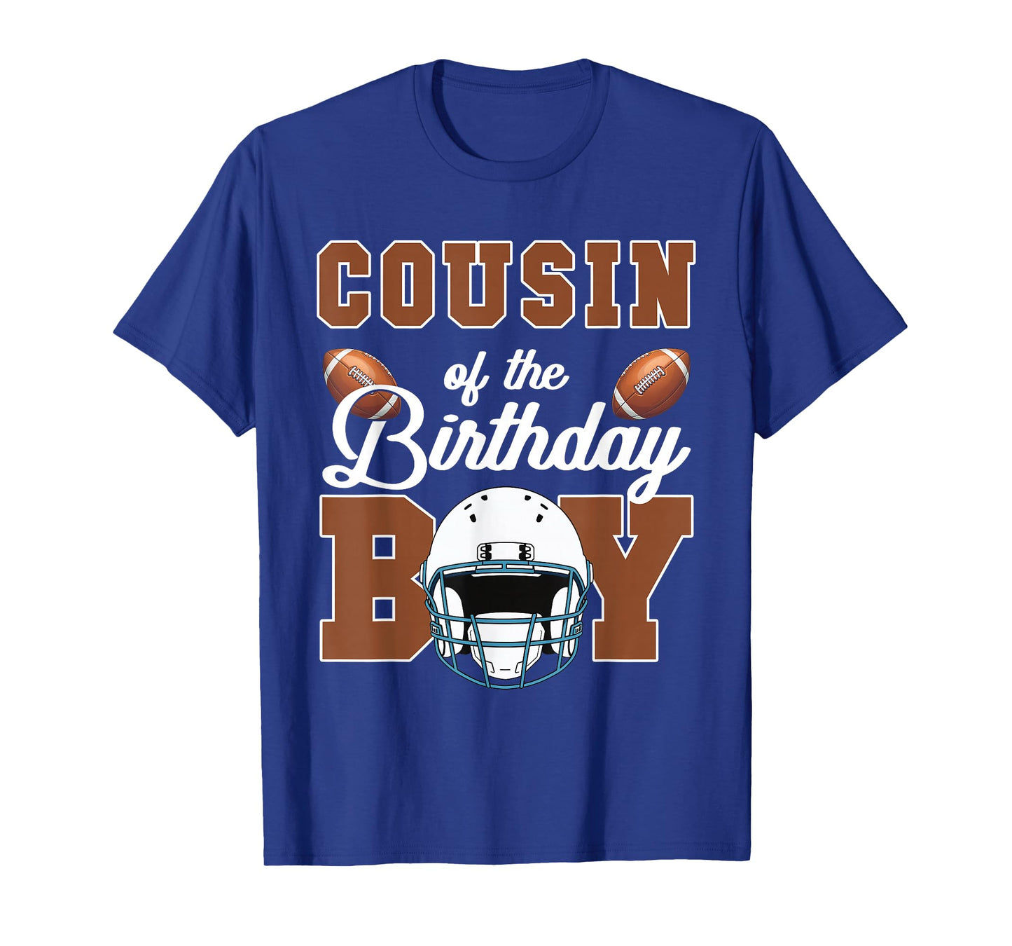 Football Touchdown Birthday Kids Outfit - Unisex Kids & Adults Family Matching Football Party T-Shirt - Black, Short Sleeve, Size 4/5