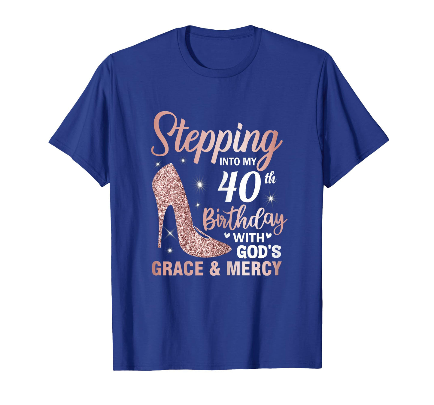 Stepping Into My 40th Birthday Women 40 Year Old Bday T-Shirt