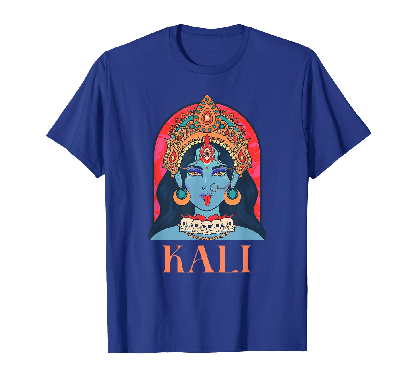 Kali Goddess Indian Deity, India Hindu Yoga T-Shirt