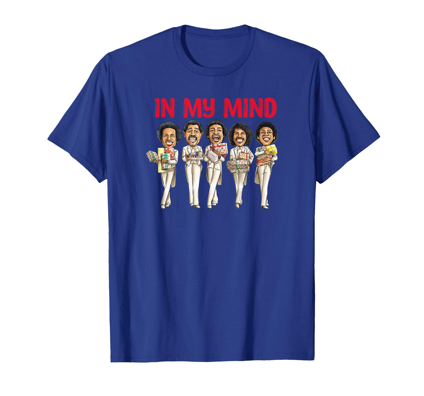 Funny Christmas Temptations in my mind silent night T-Shirt