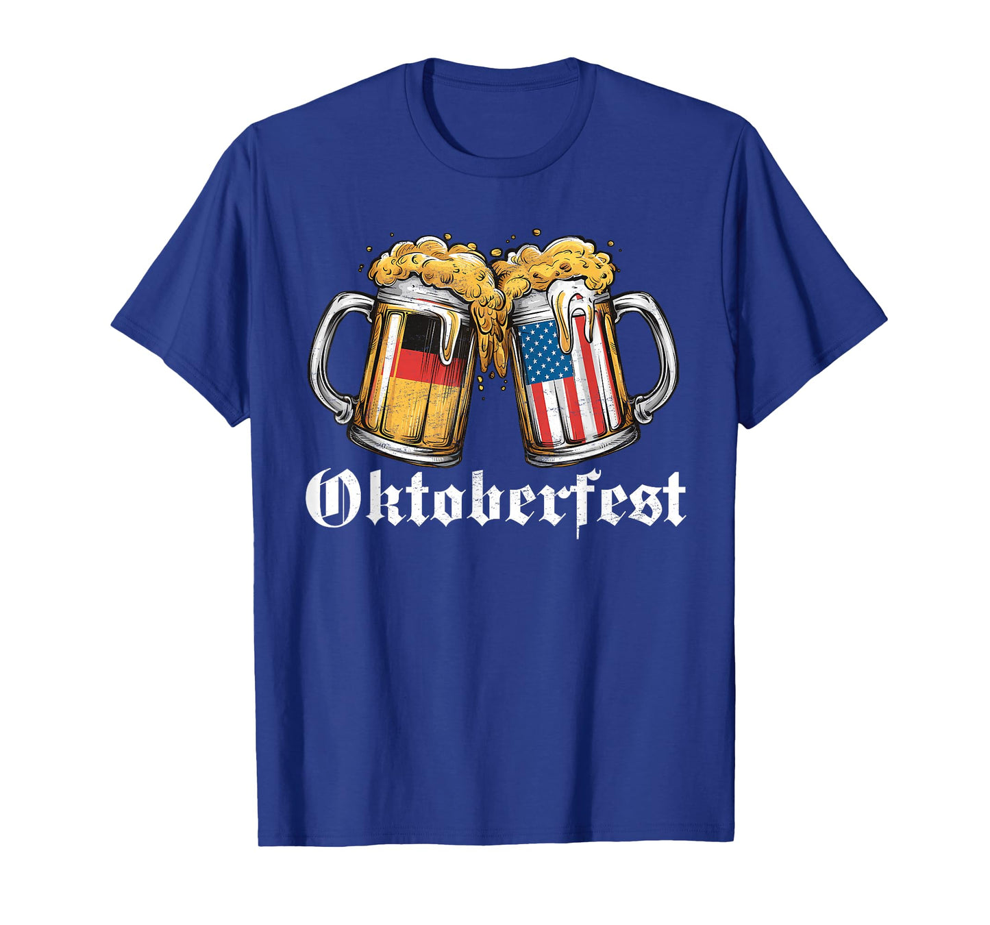 Oktoberfest Beer German American Flag T shirt Oktoberfest T-Shirt