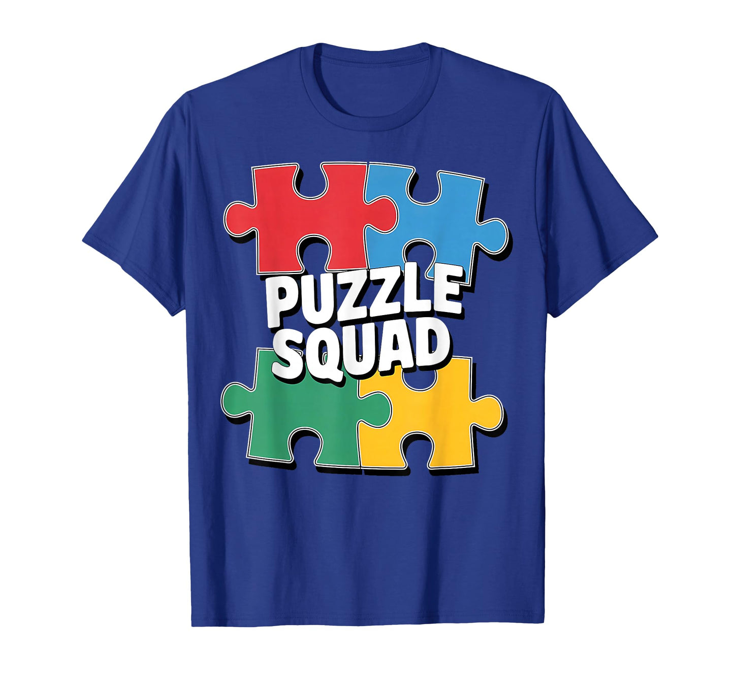 Puzzle Squad Team Family Matching for Jigsaw Hobbyists T-Shirt