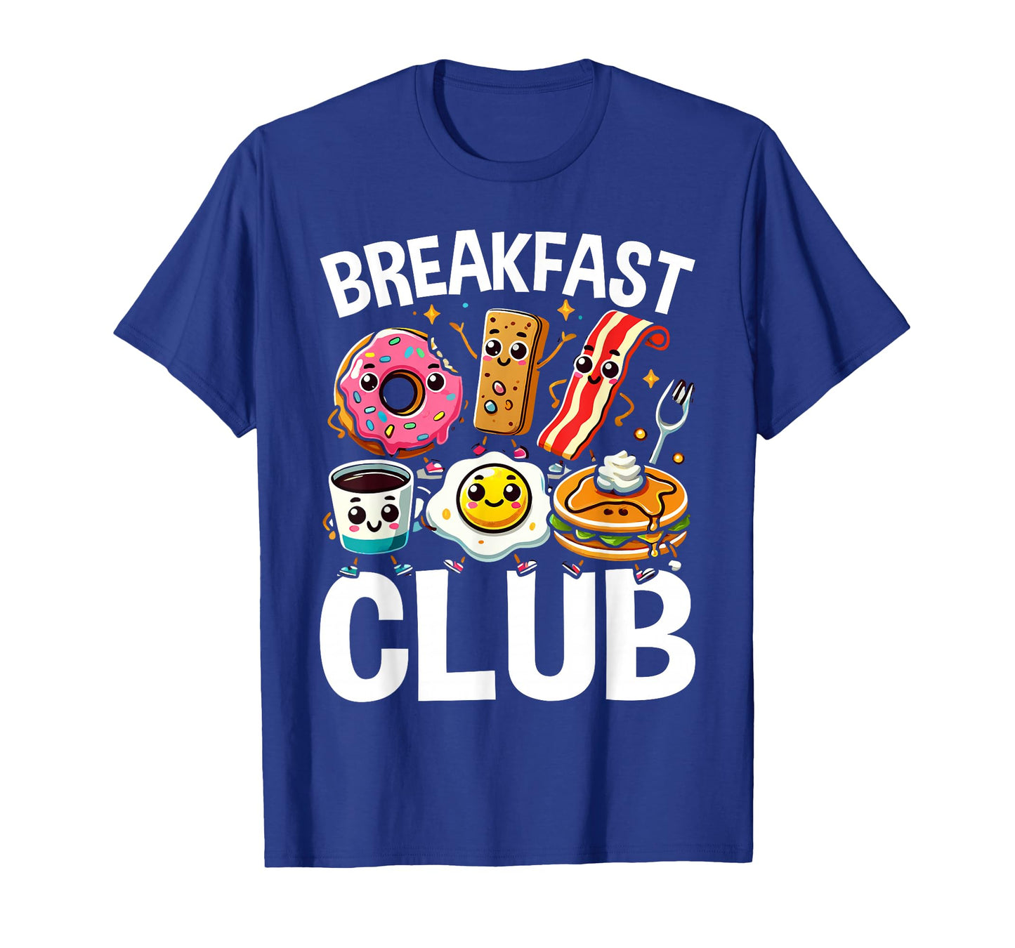 Breakfast Club Cute Kawaii Bfast Club Parody Funny Food Pun T-Shirt