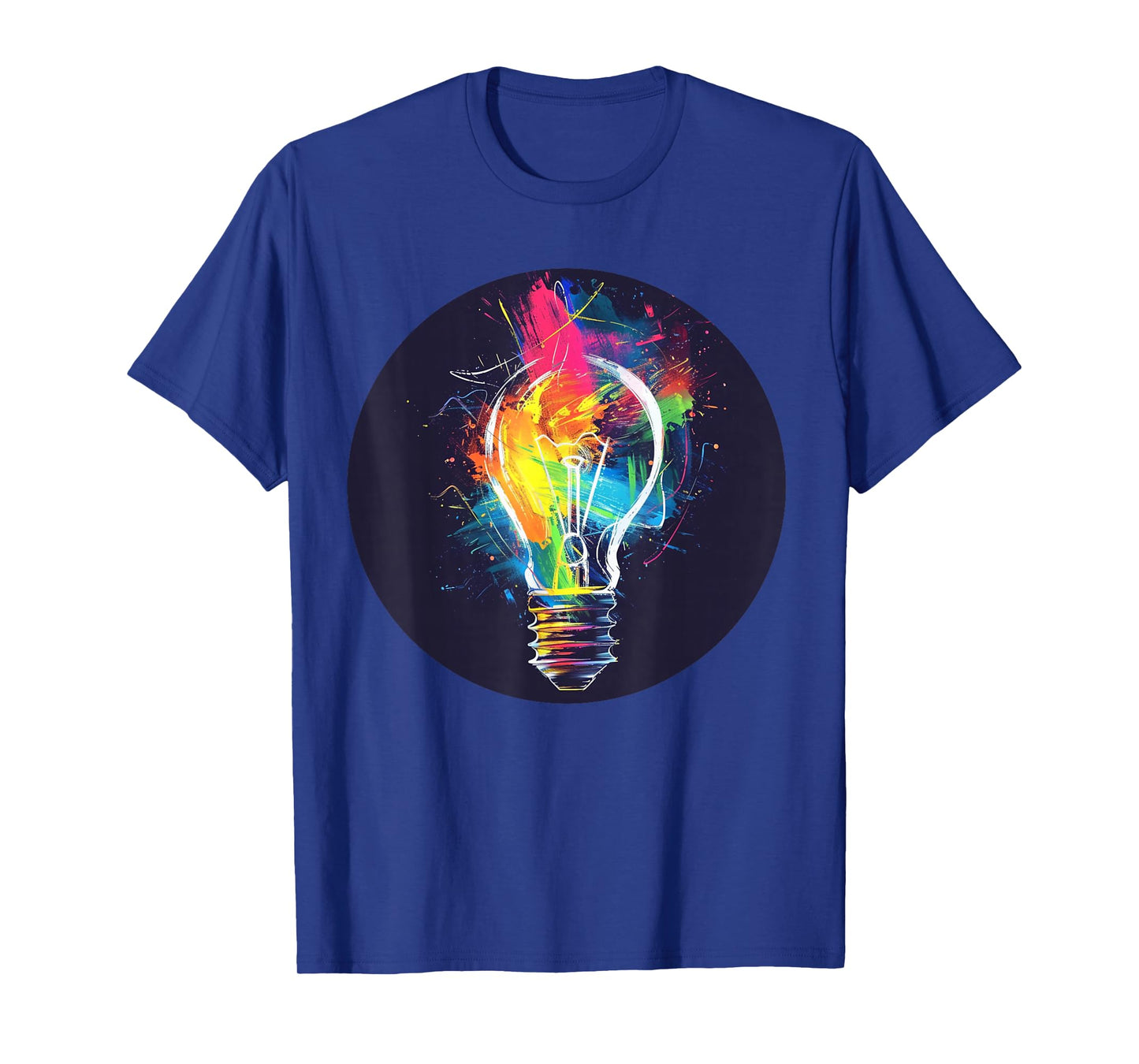 Cool multicolor Light Bulb Costume for Boys and Girls T-Shirt
