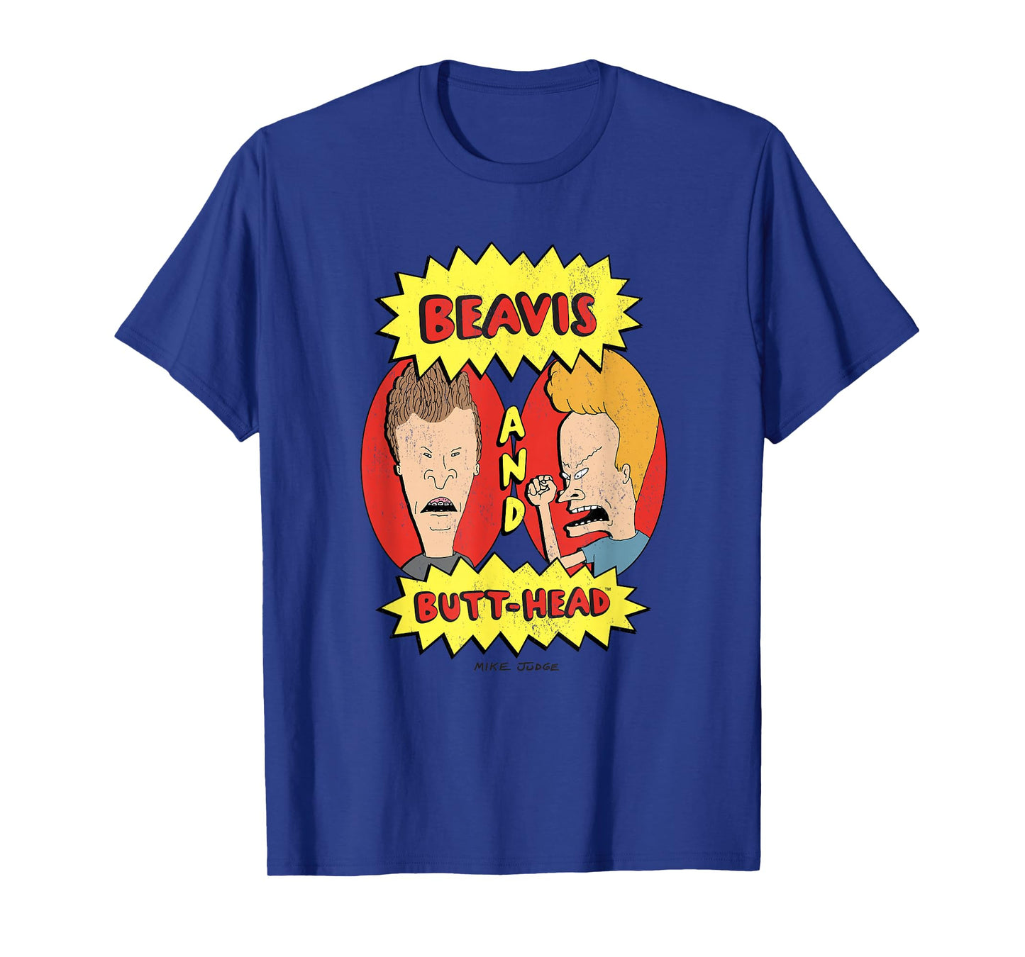 Beavis and Butt-Head Vintage Distressed Duo T-Shirt