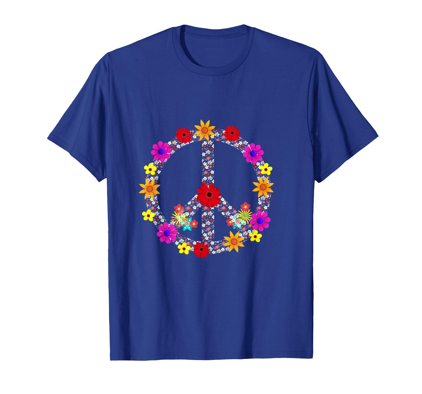 Outdoor Flower Peace Sign Pajamas Symbol for Kids T-Shirt