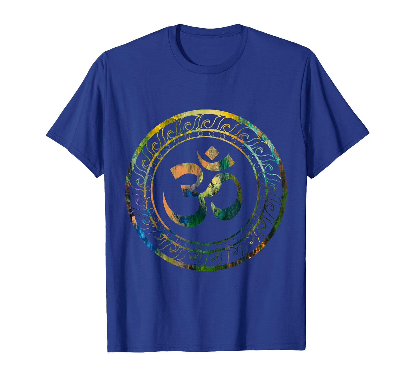 Zen Gift Ideas Om Ohm Aum Buddhism Symbol Yoga Sanskrit Unisex-Adults Black Short Sleeve Classic Fit T-Shirt