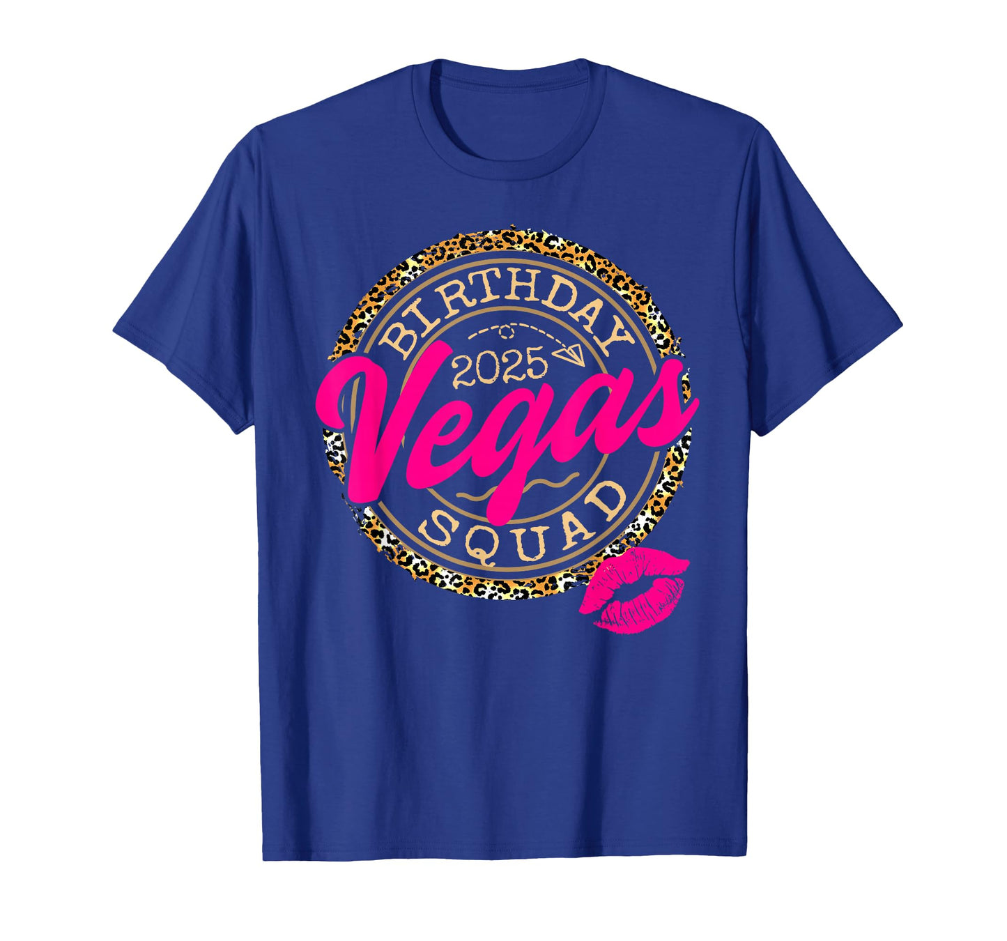 Las Vegas Girls Trip 2025 Shirts Crew Vegas Birthday Squad T-Shirt