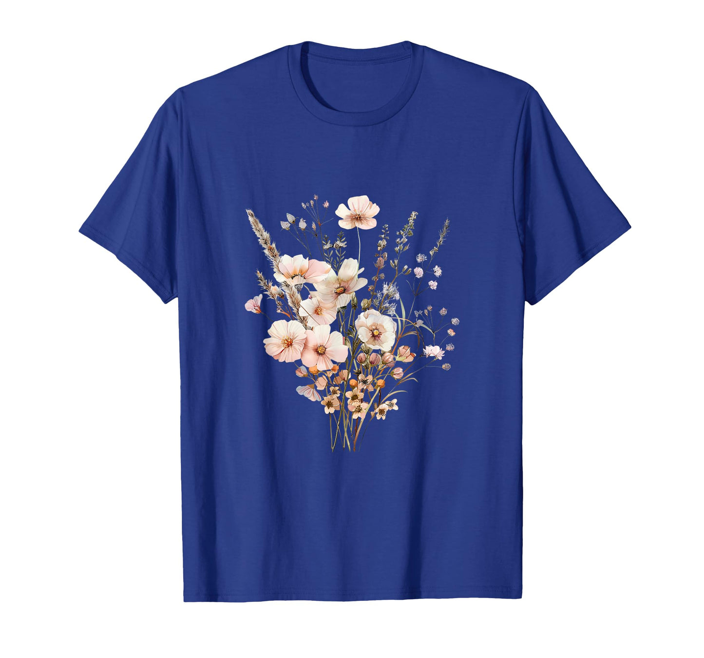 Summer Flower Botanical Nature Lover Floral Art Wildflower T-Shirt for Men Women Kids
