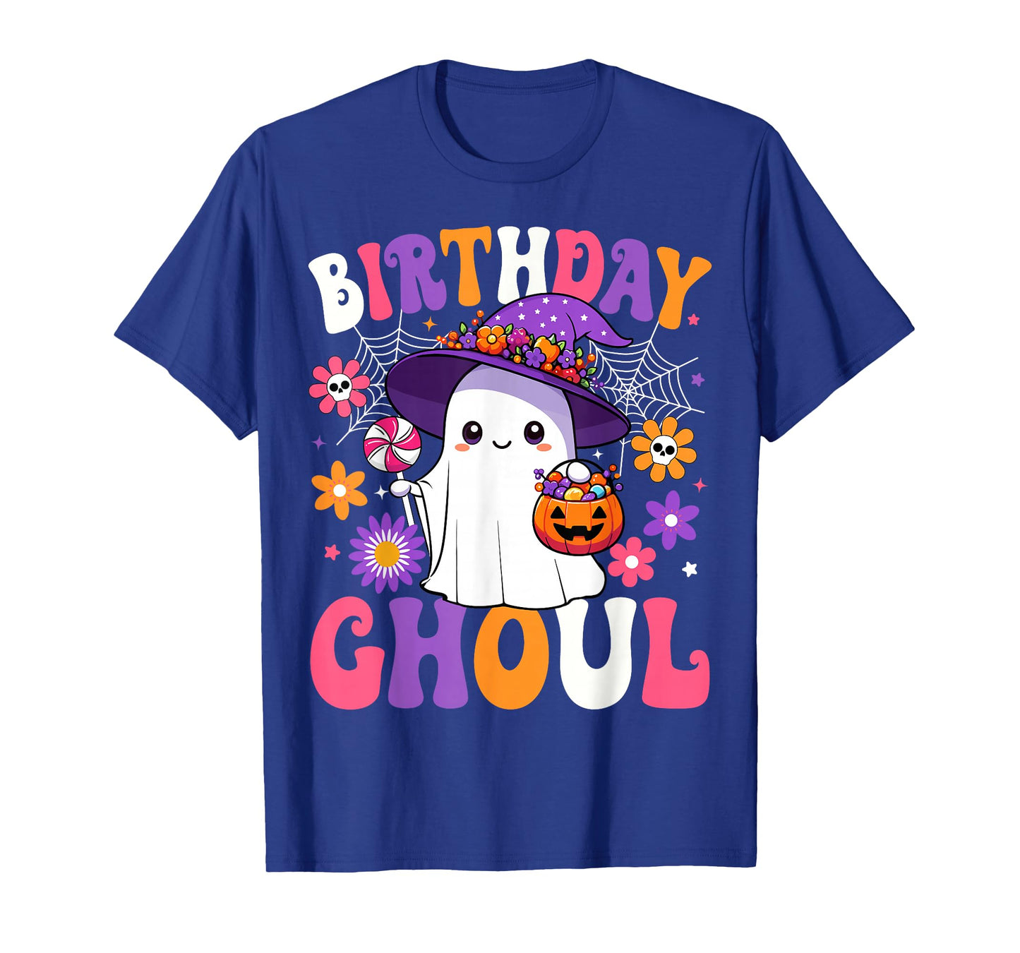 Birthday Ghoul Anniversary Funny Halloween Birthday Ghost T-Shirt