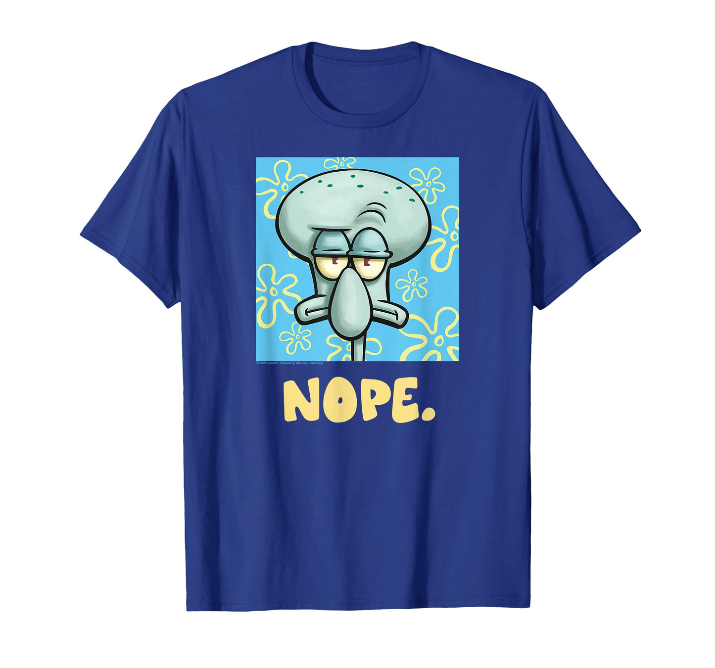 SpongeBob SquarePants - Squidward NOPE T-Shirt