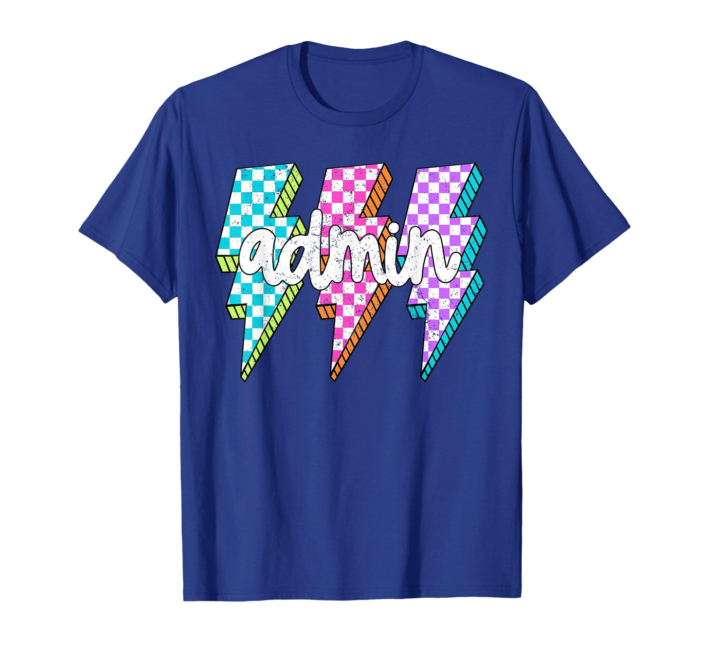 Admin Squad Lightning Bolt School Assistant Principal T-Shirt