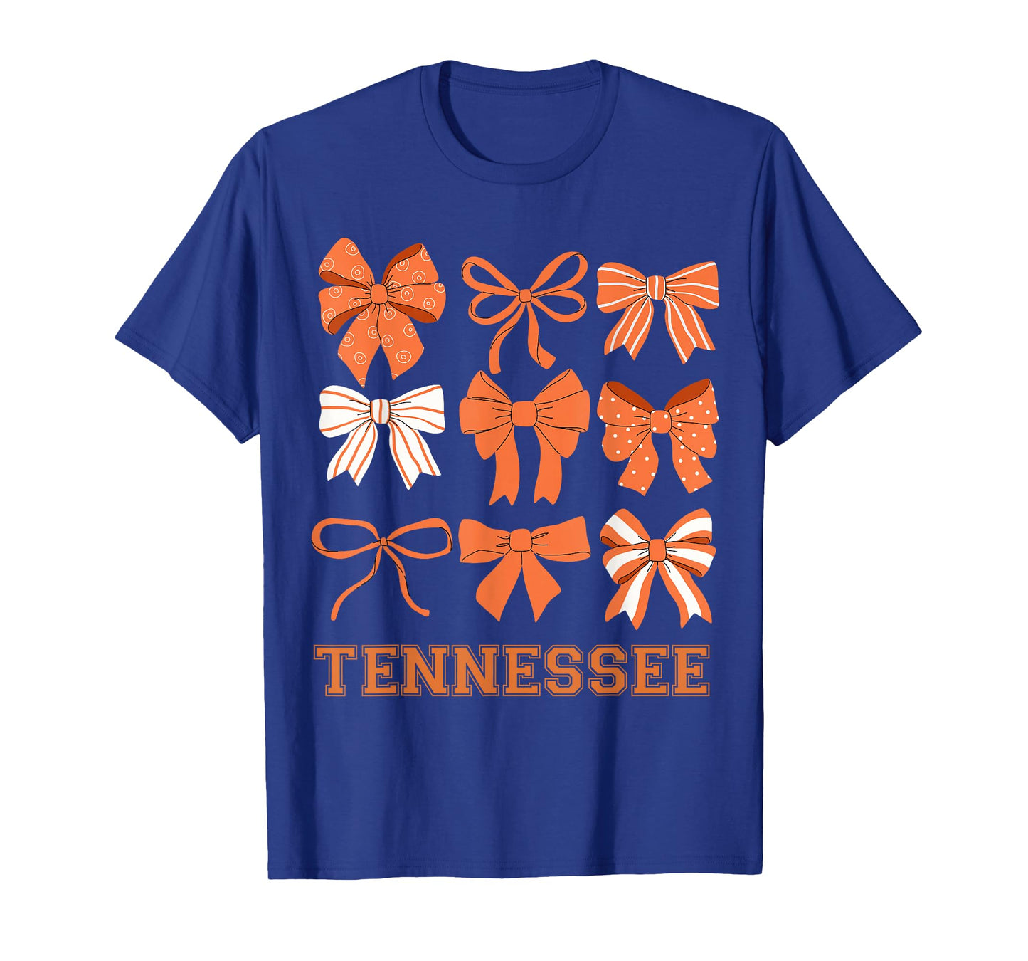 Tennessee TN Women Toddler Girls Coquette Bow State Pride T-Shirt