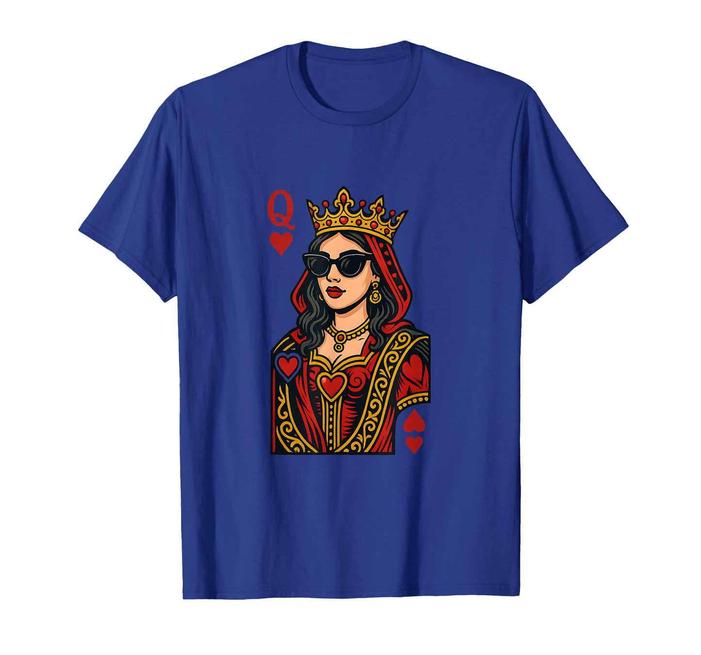 Queen of Hearts Girls Valentine's Day Mother's Day T-Shirt