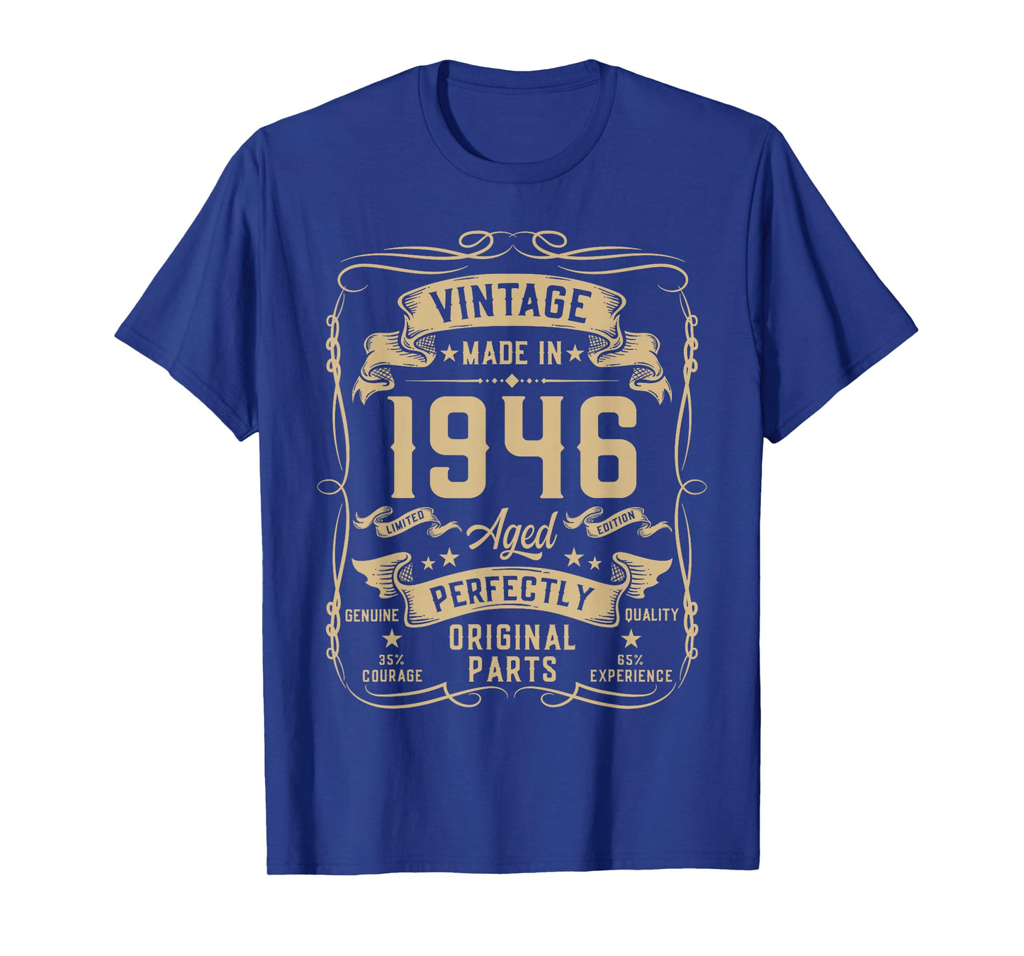 Vintage 1946 79yr 79th Birthday Gifts for Men 79 Years Old T-Shirt
