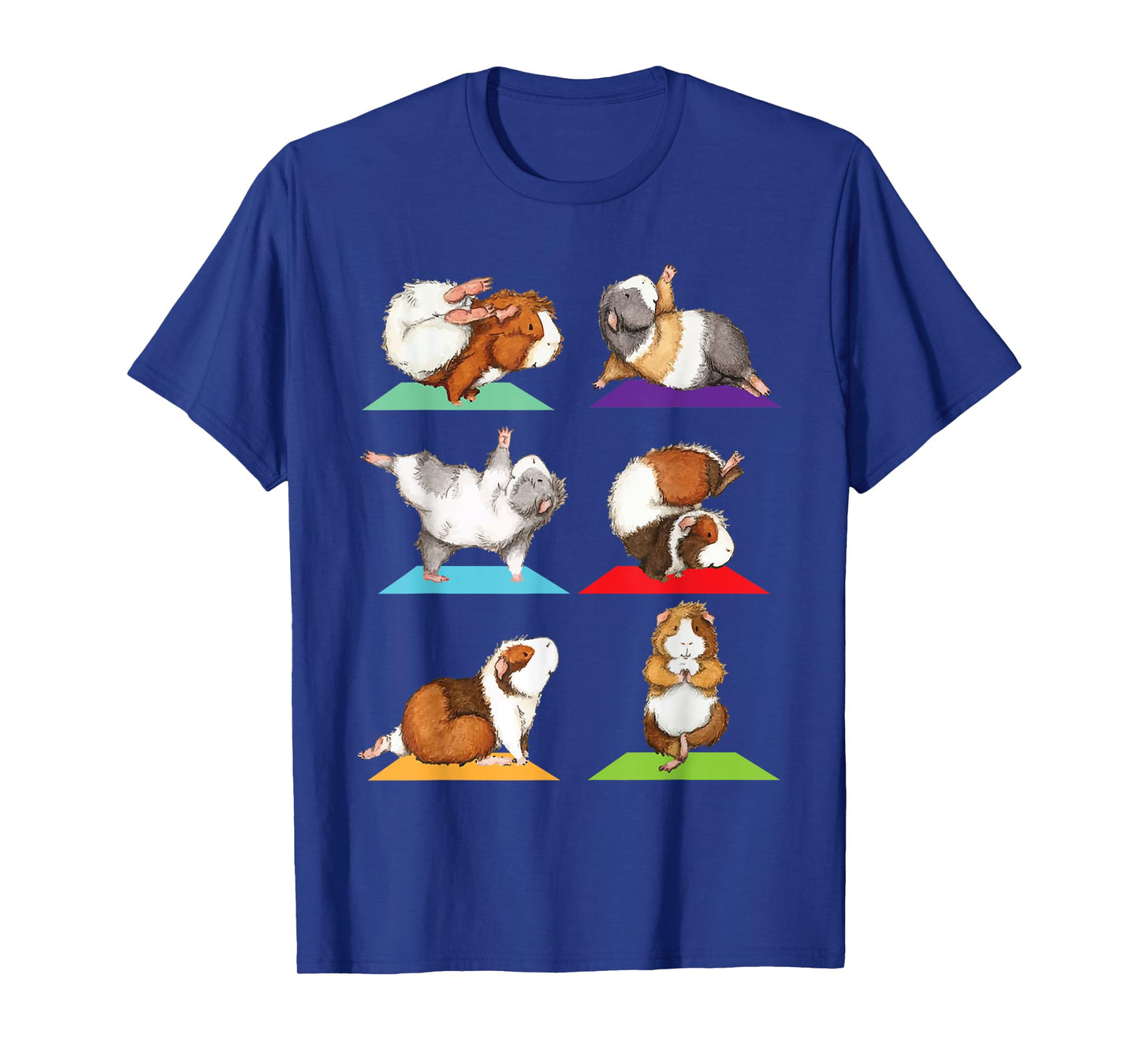 Guinea Pig Yoga - Fitness Exercise Animal Rodent Pet Lover T-Shirt