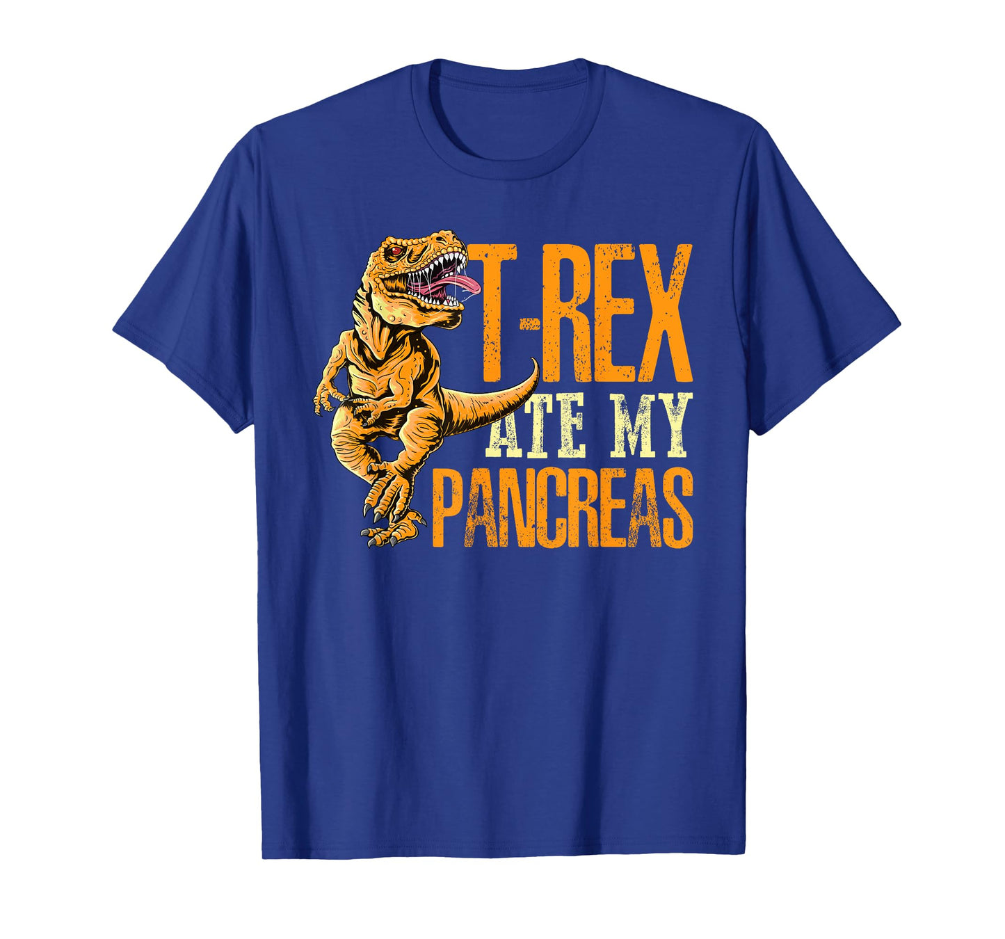T Rex Ate My Pancreas Type 1 Diabetes Awareness Day Dinosaur T-Shirt