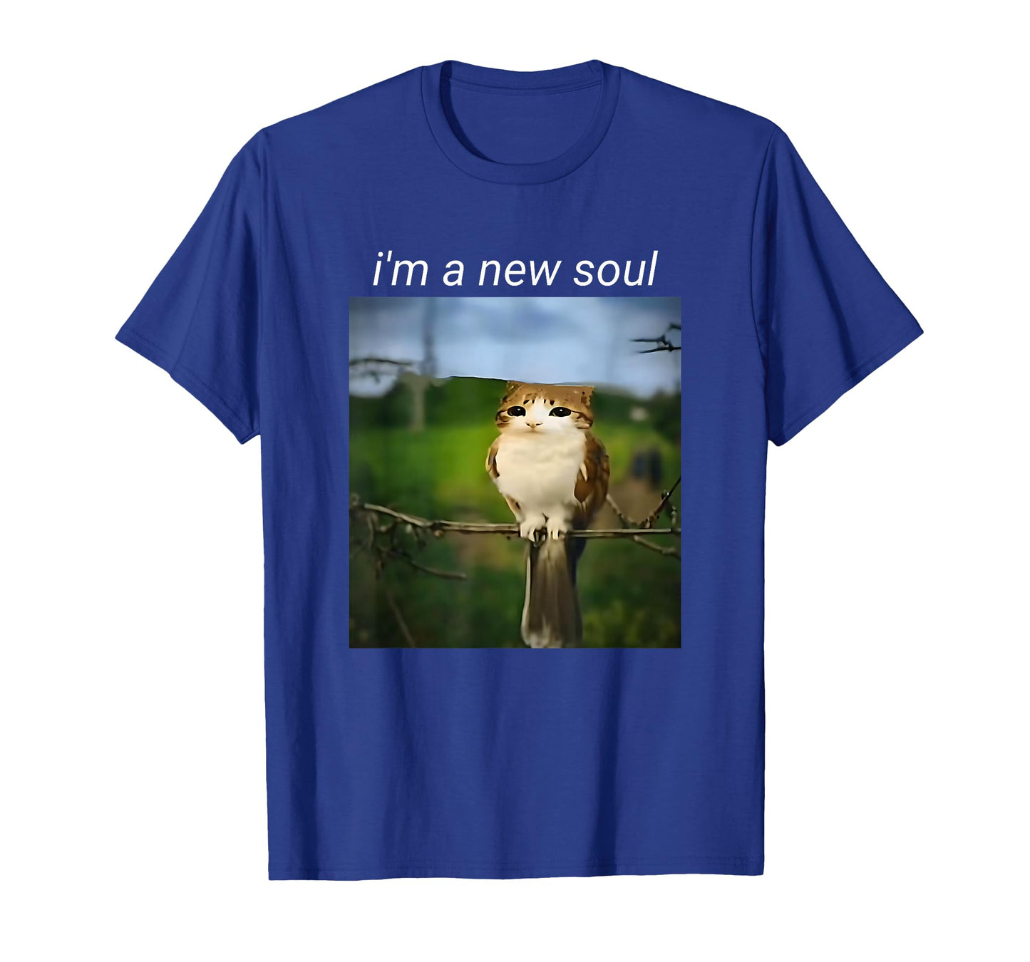 Funny meowl Meme, cat owl Meme brainrot gen Alpha Meme T-Shirt