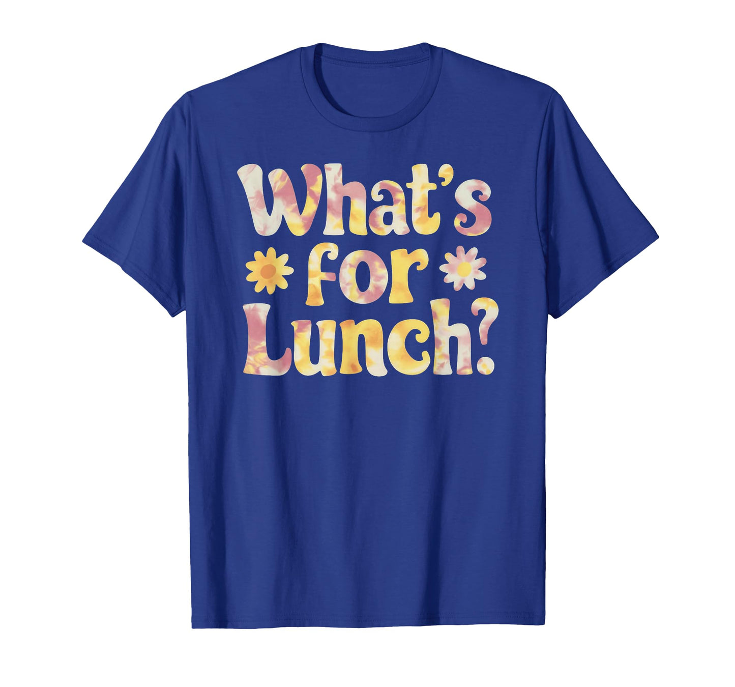 Funny Cooking Lunch Lady Tie Dye What's for Lunch? T-Shirt