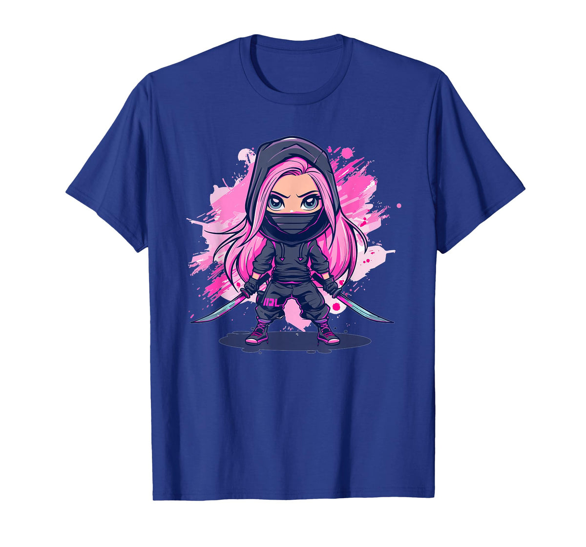 Cute Ninja Girl I Pastel Ninja T-Shirt