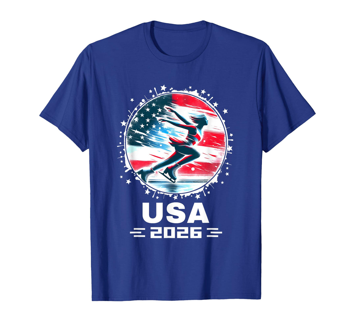 USA Women Figure Skating Team 2026 Apparel Figure Skating T-Shirt