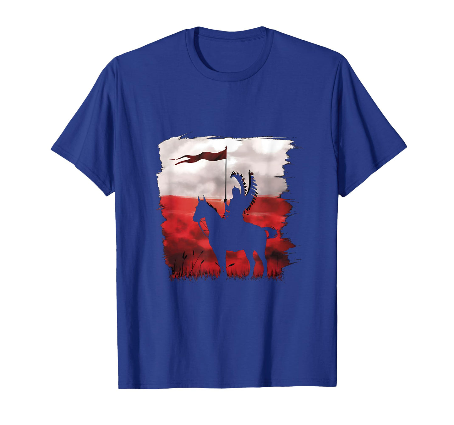 Polish national day Hussar Husaria Polska Poland Flag T-Shirt